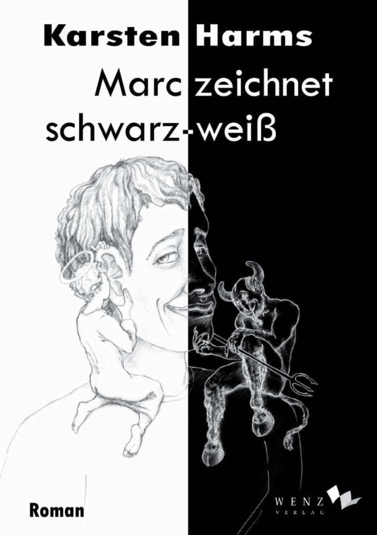 [Podcast-Interview] mit Karsten Harms über das Buch : Marc Zeichnet schwarz – weiß