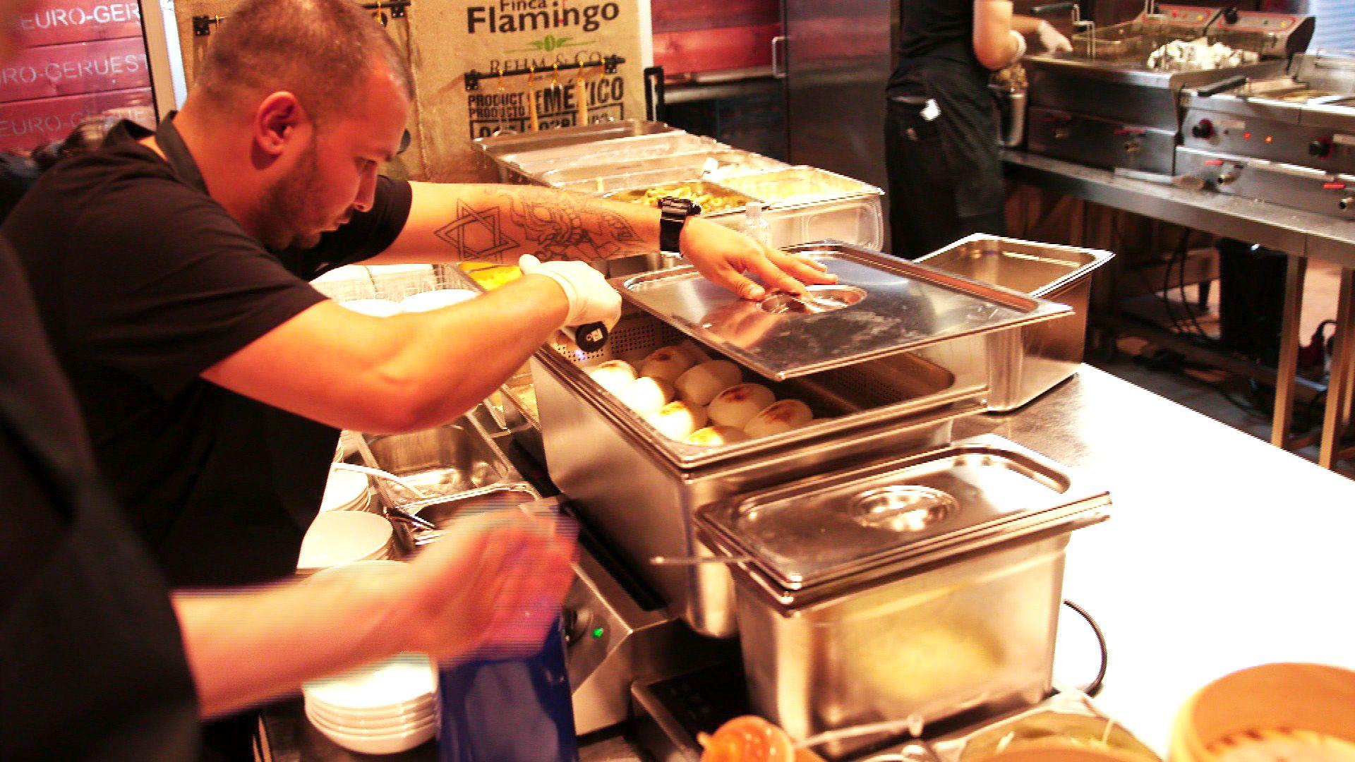 Caterer im Dauerstress