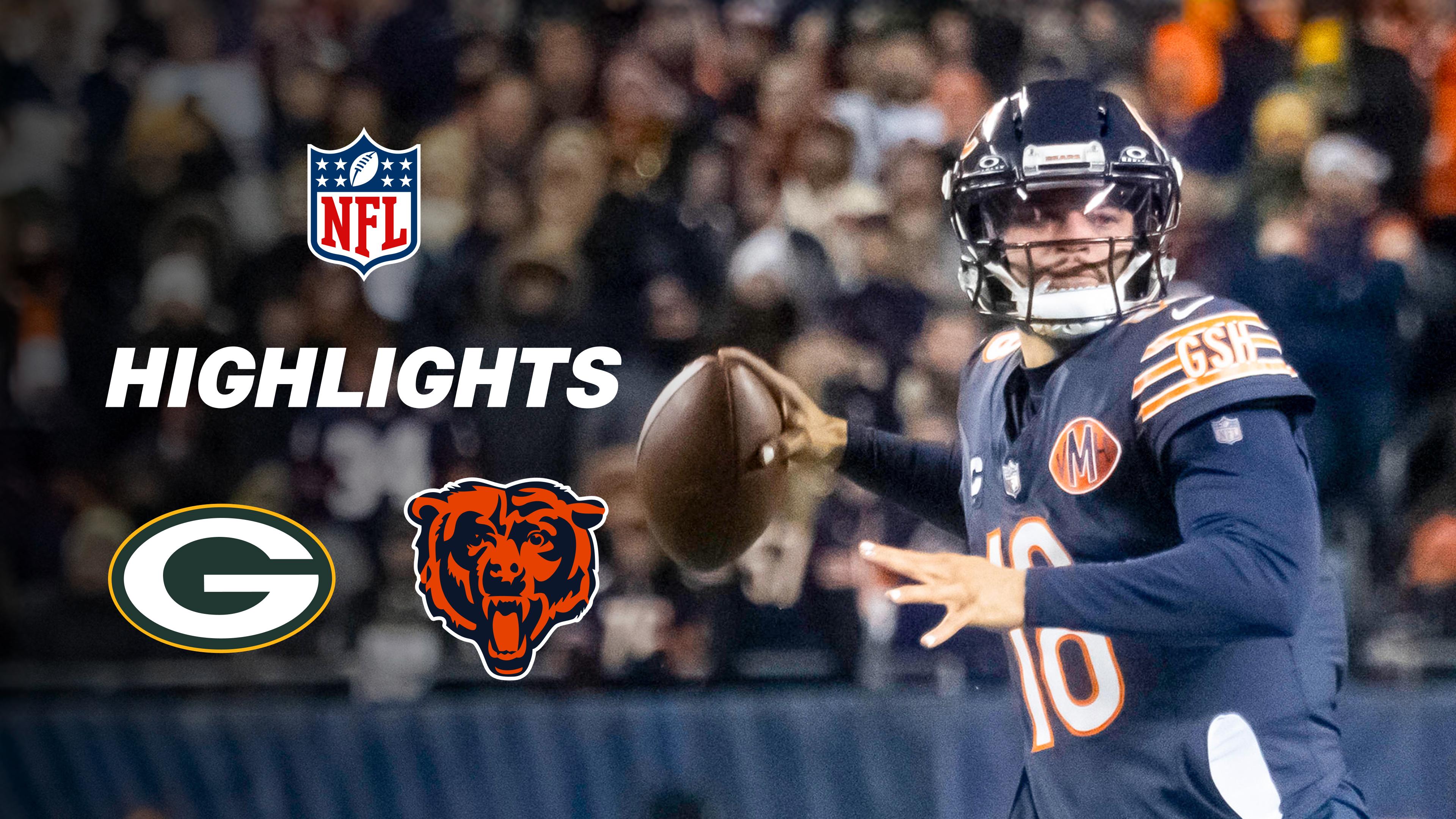 Playoffs: Green Bay Packers at Chicago Bears - Highlights