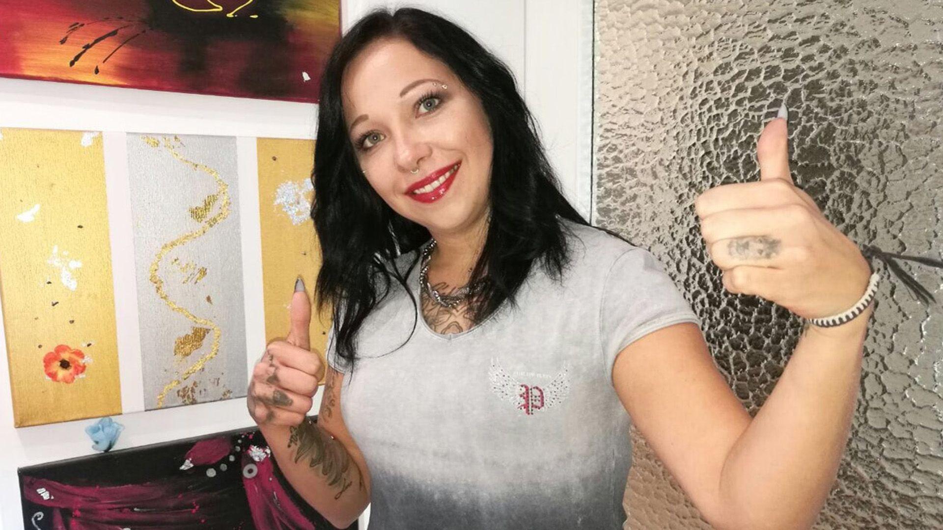 Elke tauscht mit Anja