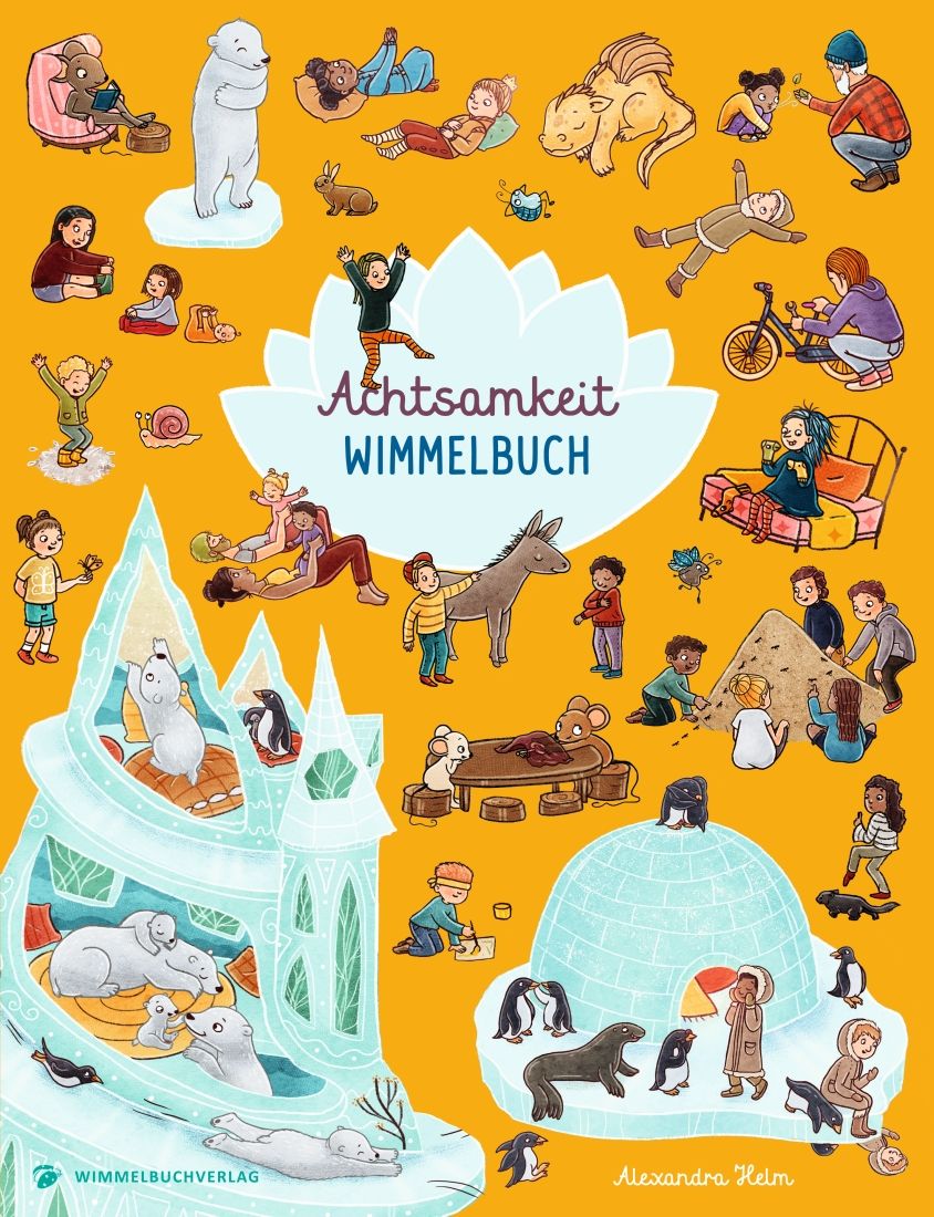[Podcast-Interview] mit Alexandra Helm über das Buch: Achtsamkeit Wimmelbuch