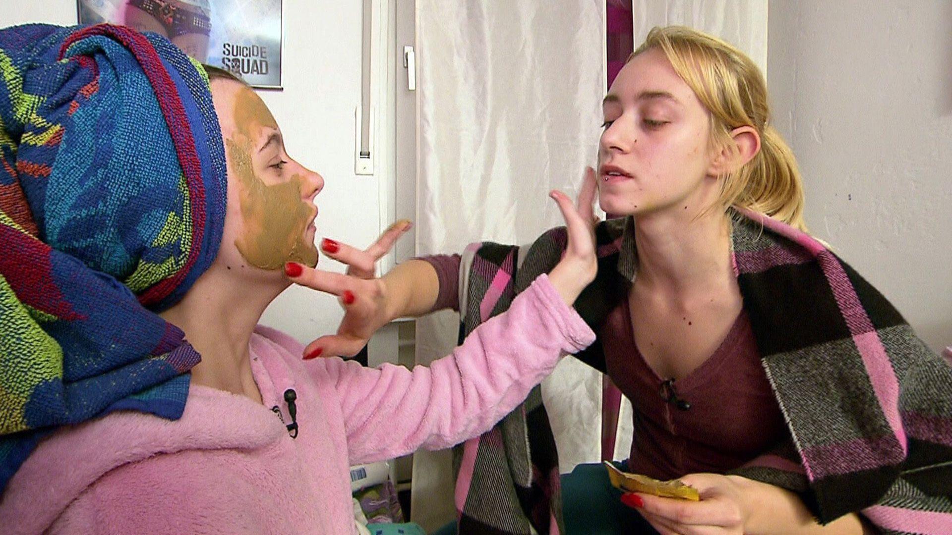 Sandra tauscht mit Jessica