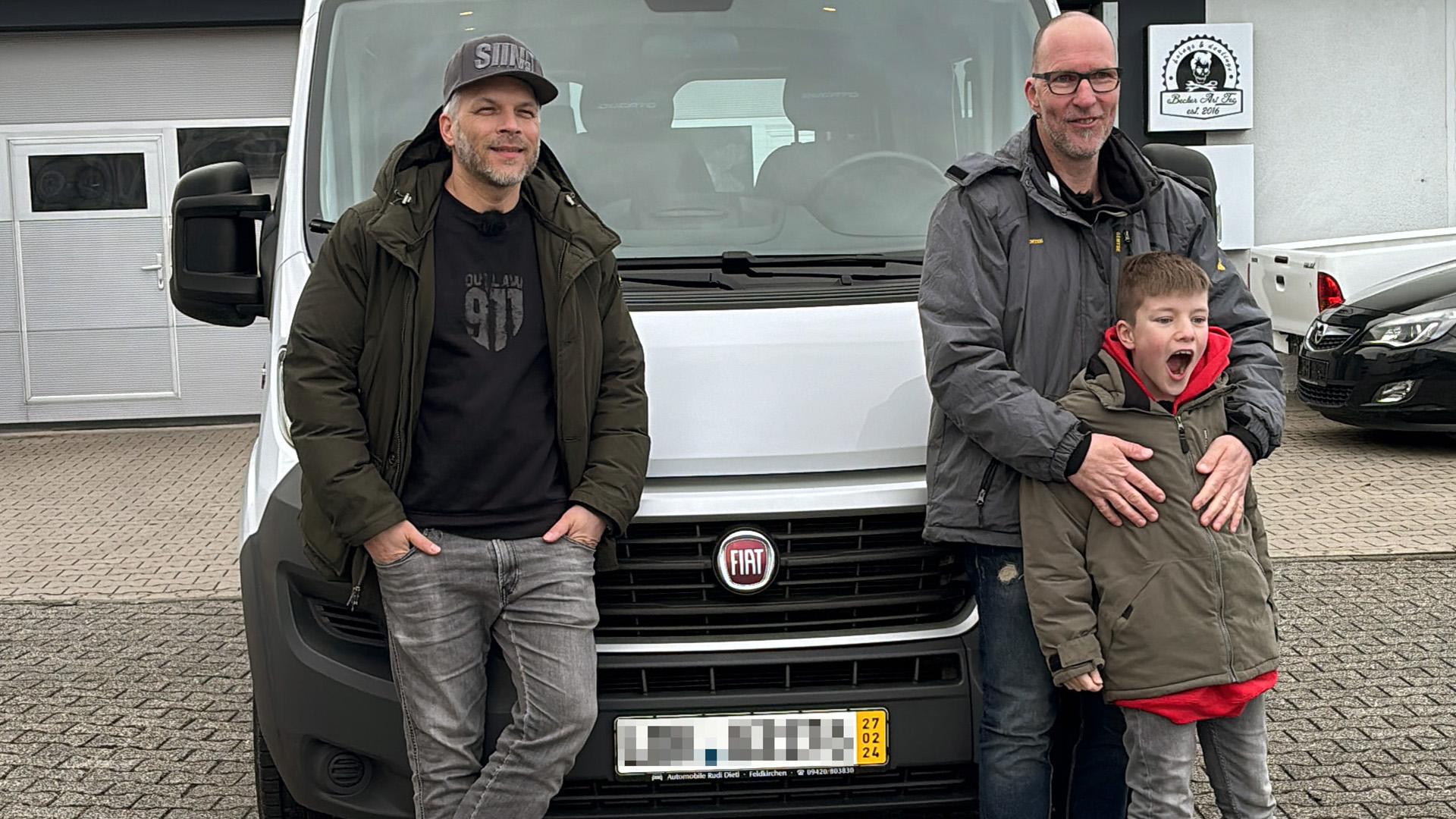 Ein Camper für Vater & Sohn!