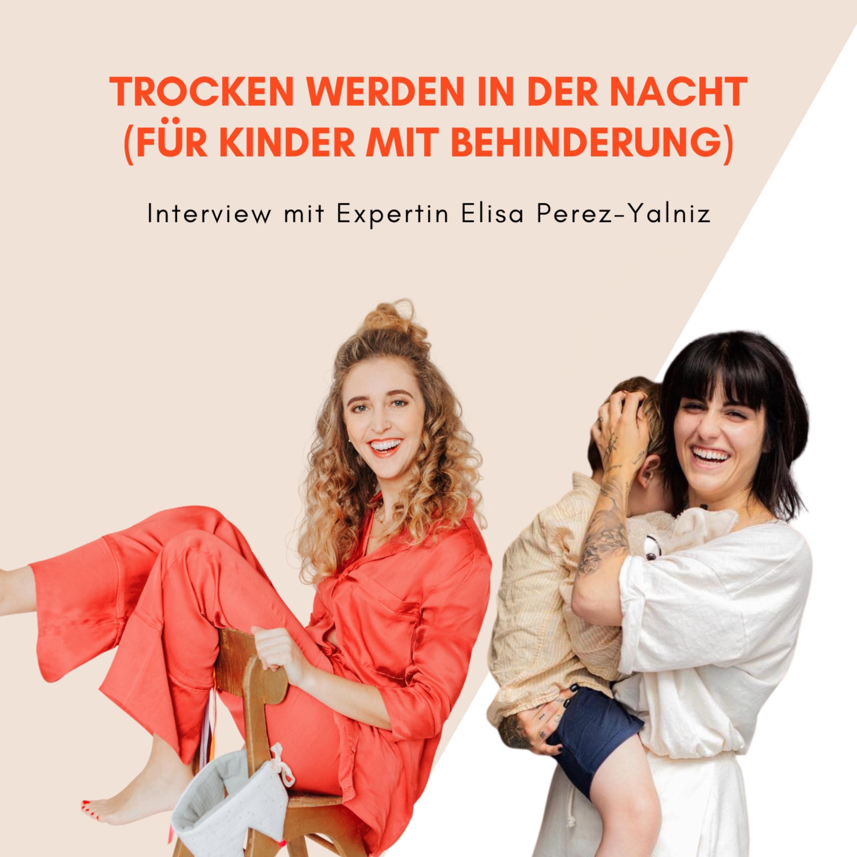 Trocken werden in der Nacht (insbesondere für Kinder mit Behinderung)