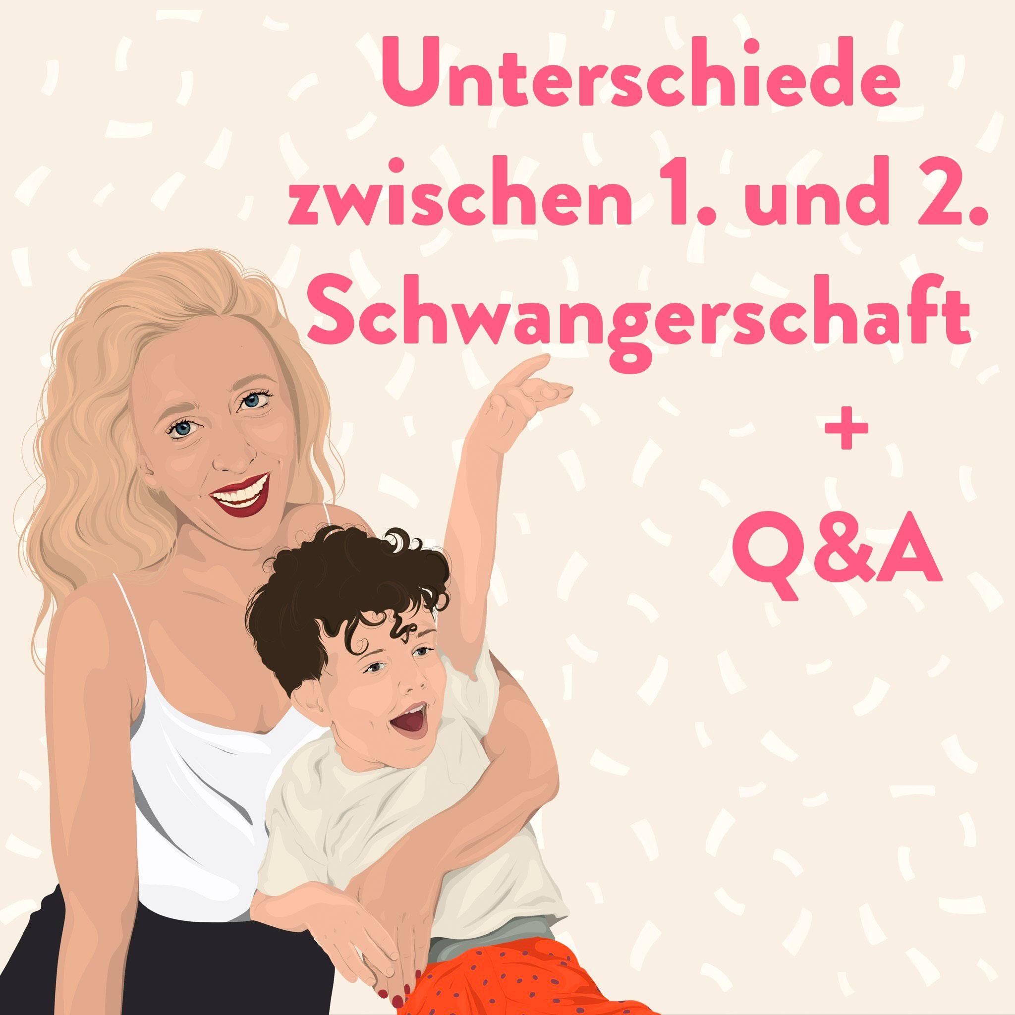 Unterschiede 1. & 2. Schwangerschaft PLUS Q&A zur aktuellen Schwangerschaft