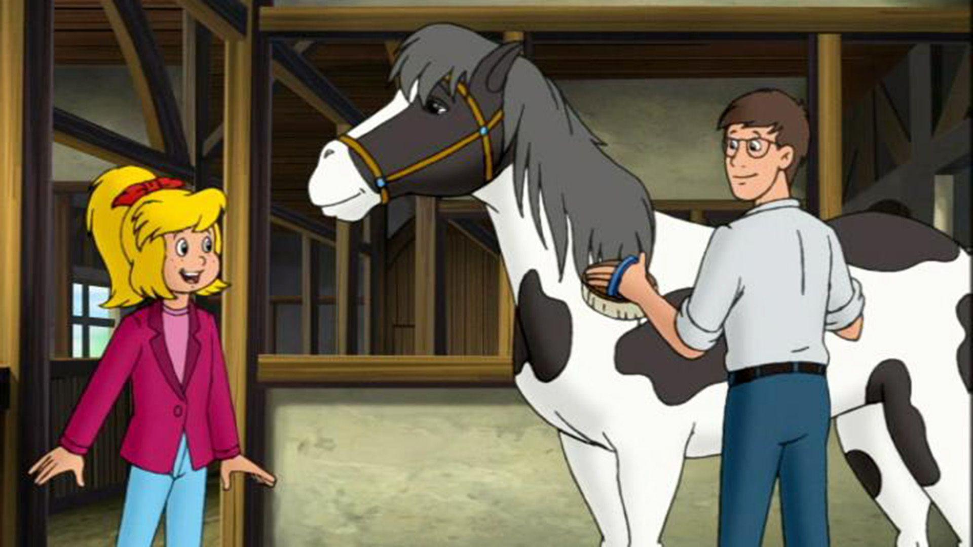 Papi lernt reiten