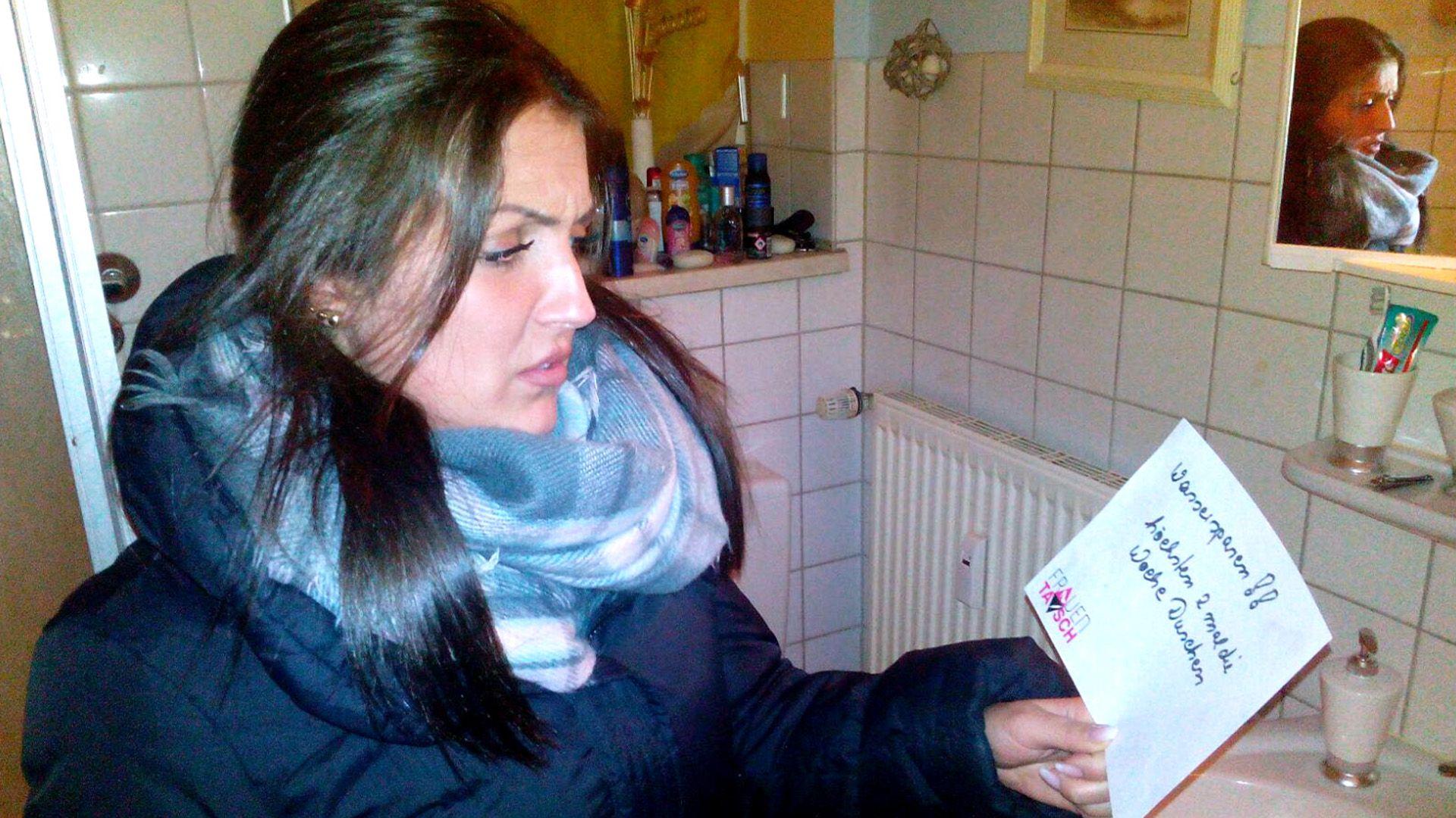 Jacqueline tauscht mit Jenny