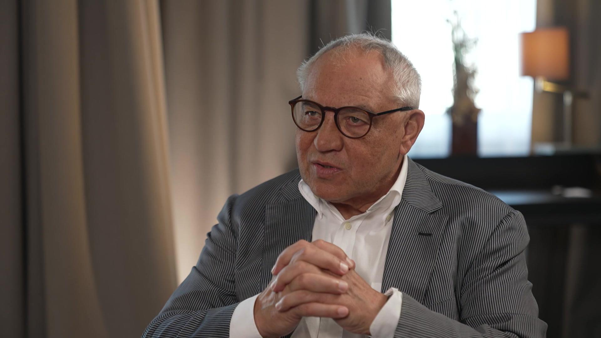 Monica Lierhaus trifft Felix Magath