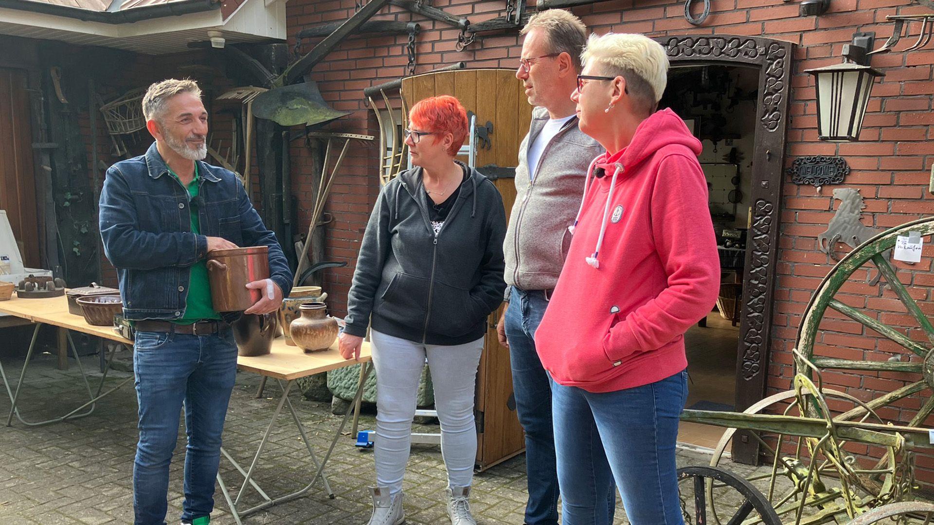 Mauro bei Petra und Gabi