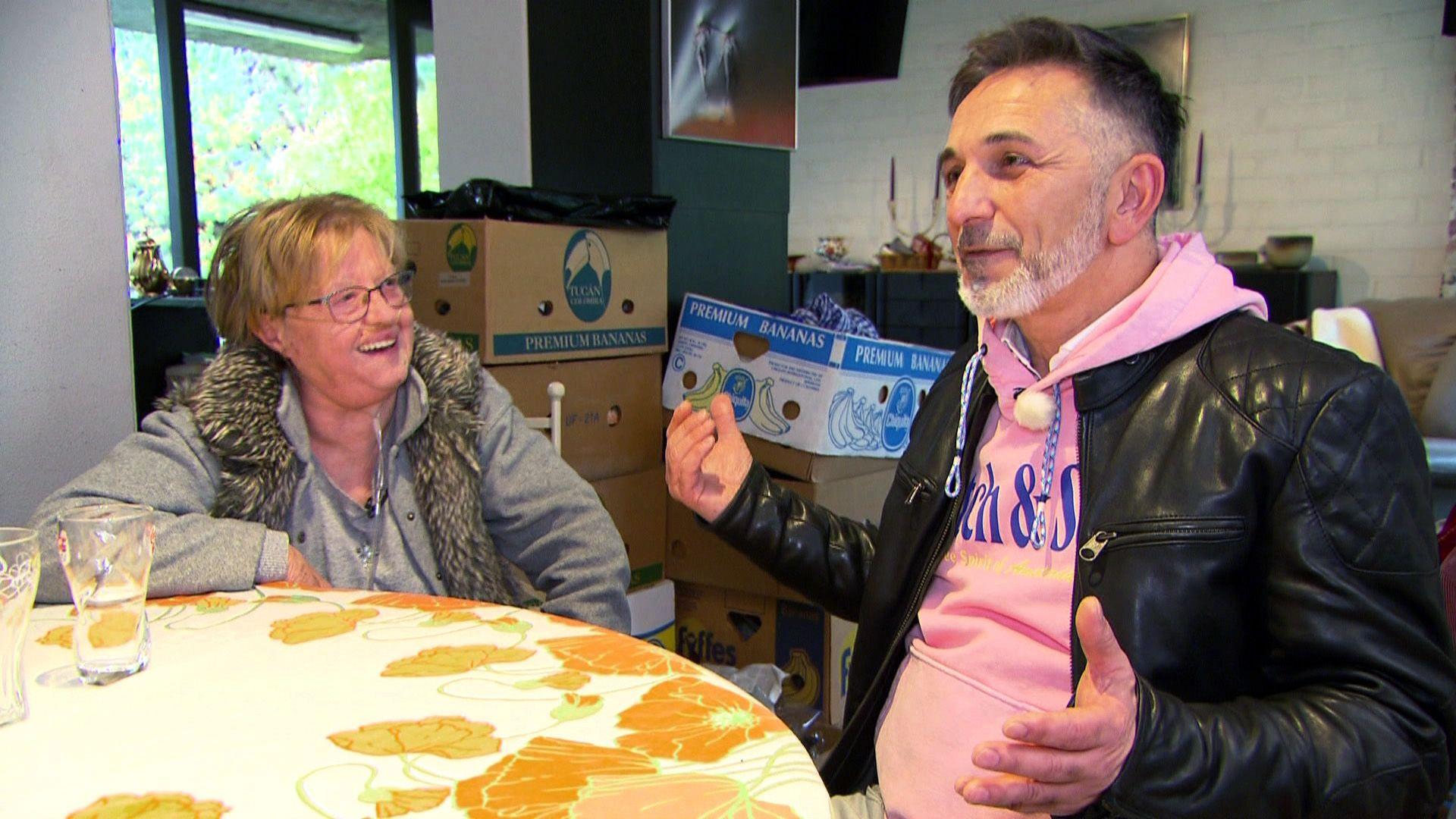 Mauro bei Helene und Dominique
