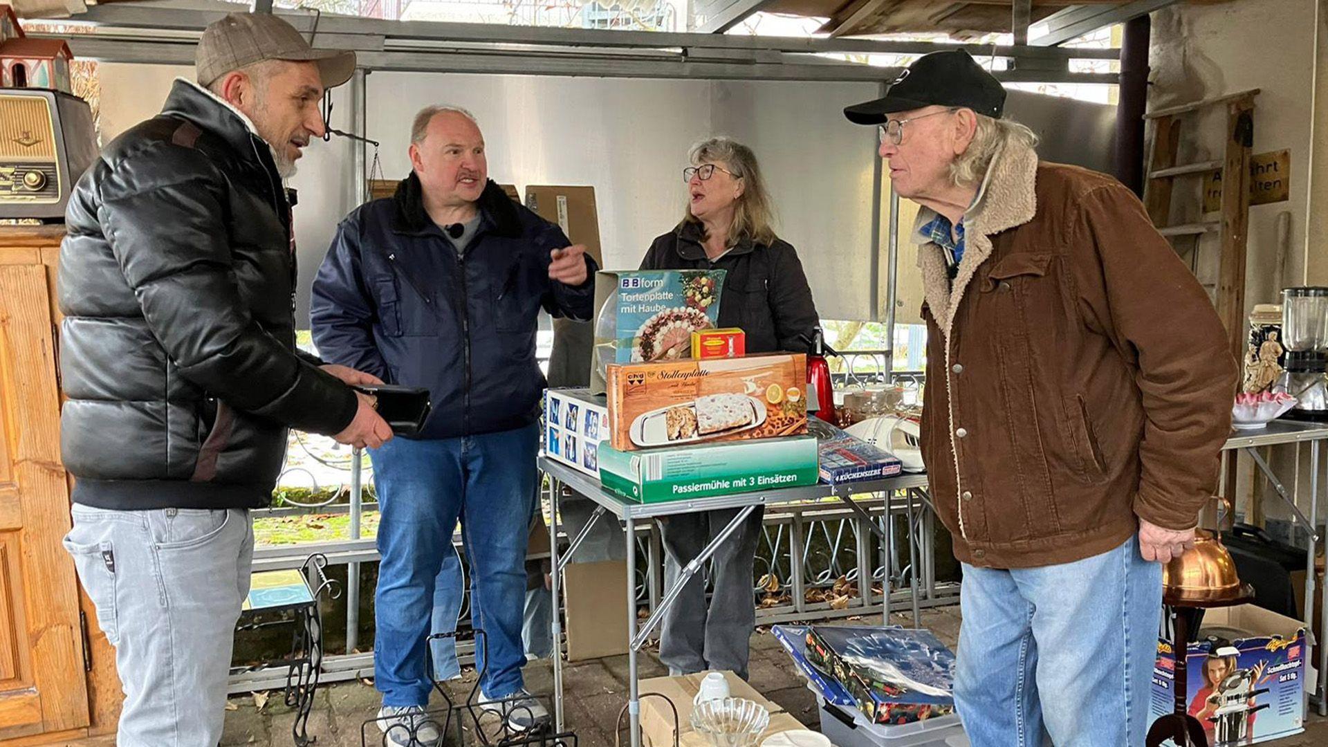 Mauro bei Peter, Beate und Stefan