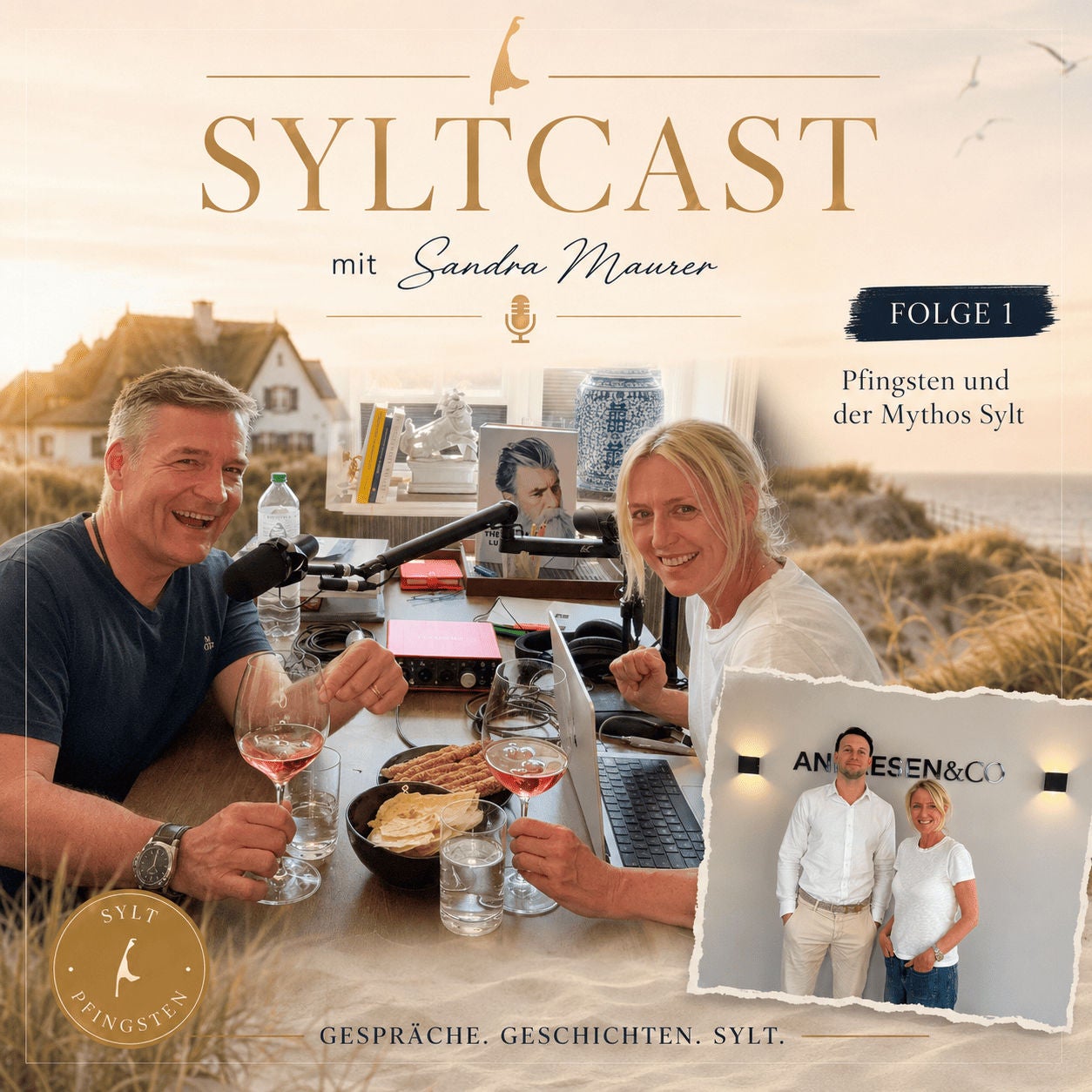 Vorbereitungen laufen: Zwischen Champagner und norddeutschem Understatement