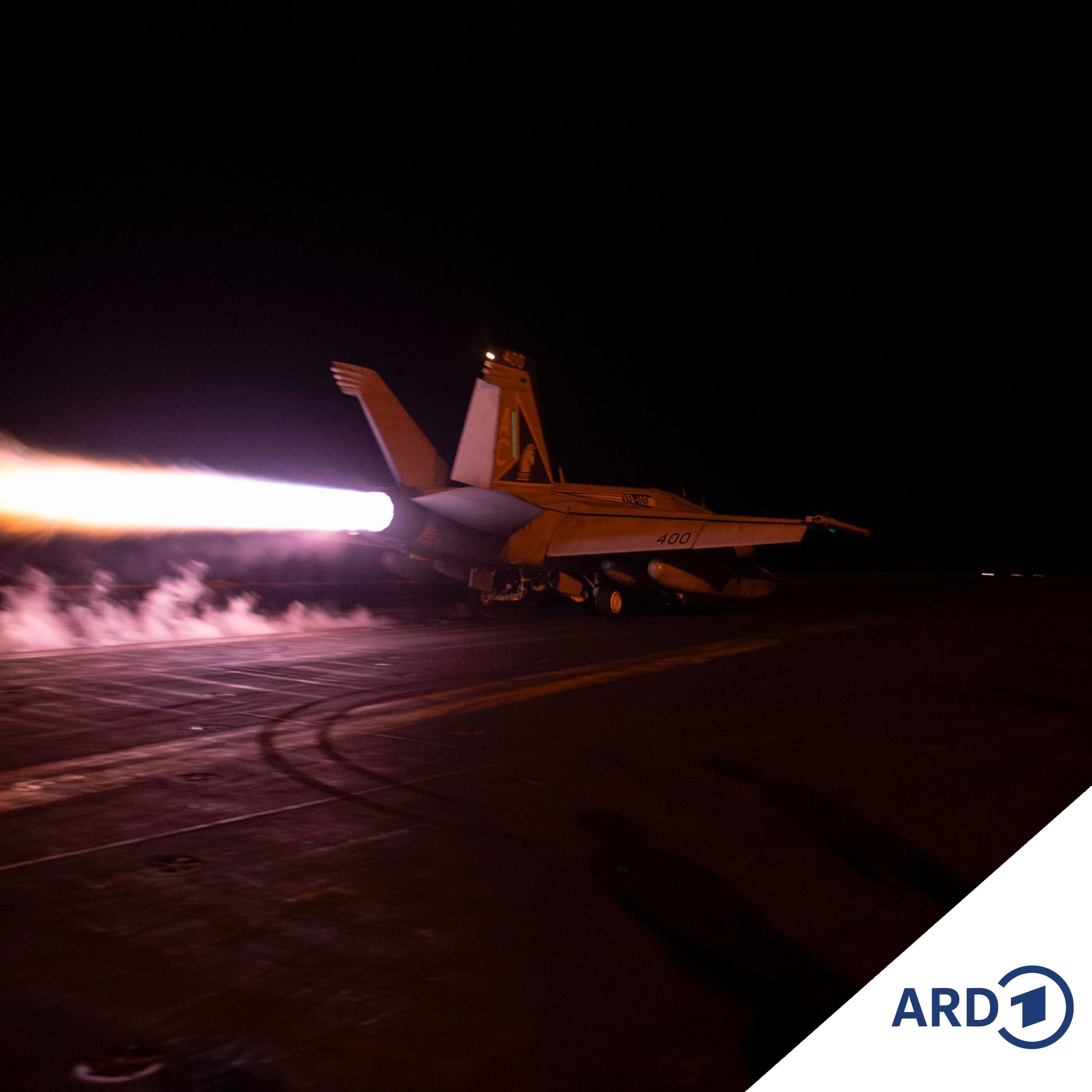 Mit Vorankündigung: Die US-Armee greift Ziele im Iran an