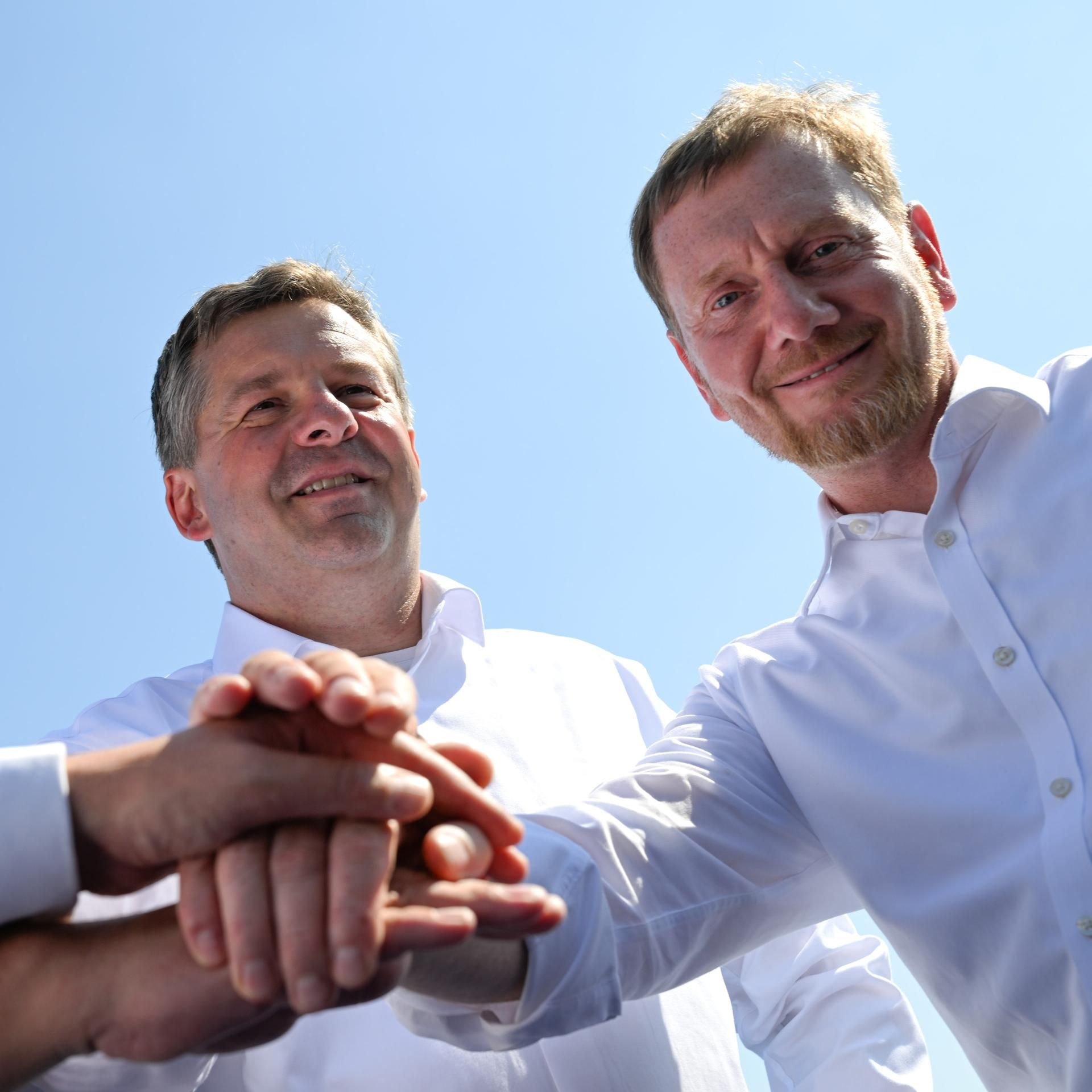Ostdeutschland - Drei Ministerpräsidenten, eine Botschaft