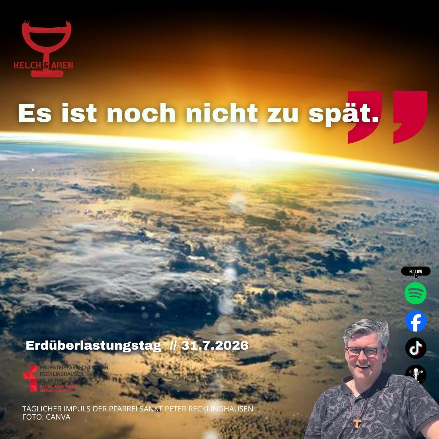 Erdüberlastungstag // 31.7.2026
