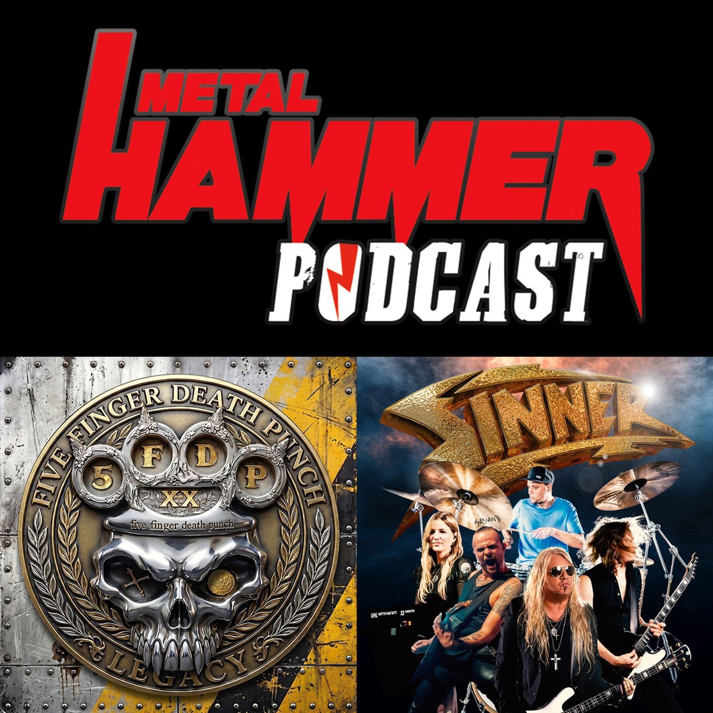 Five Finger Death Punch + Lou Koller + King Diamond + Sinner-Interview + u.a.: METAL HAMMER Podcast #145