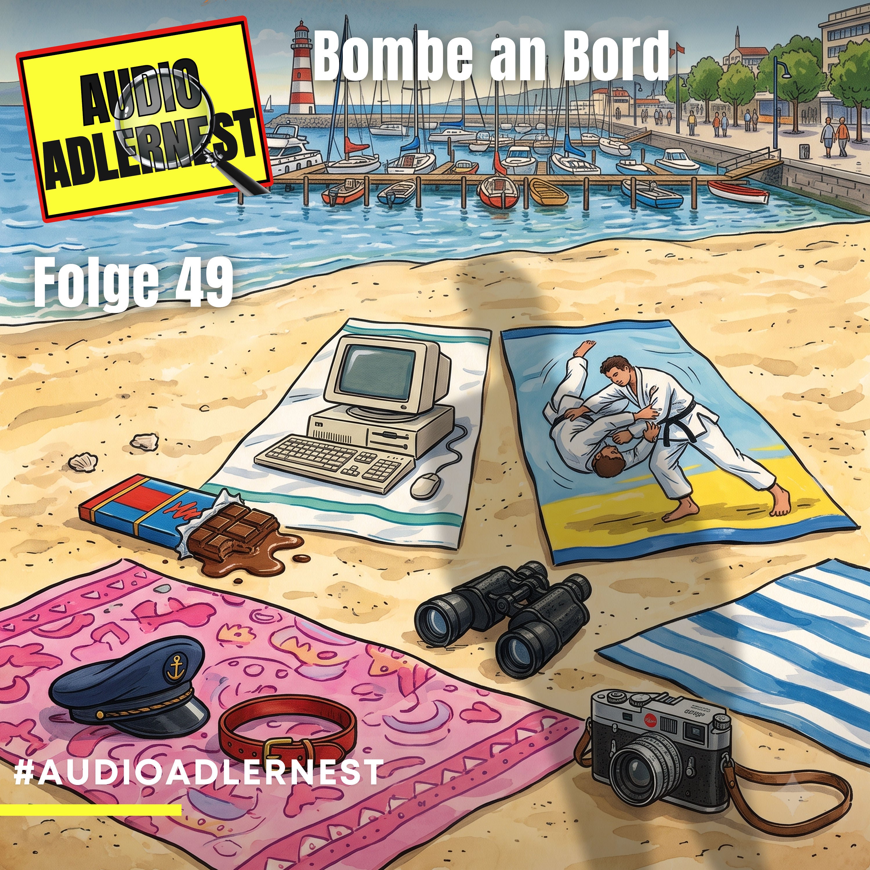 Bombe an Bord - TKKG Folge 49 -Audio Adlernest (#139)