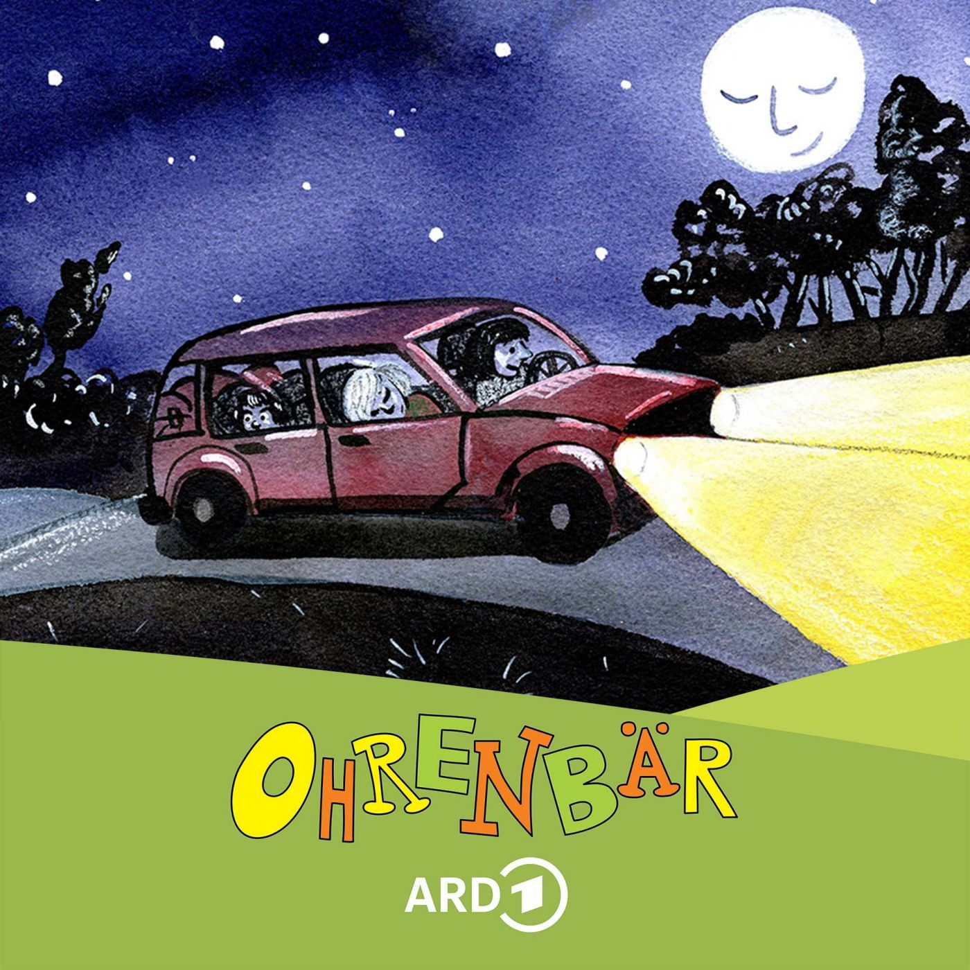 Durch die Nacht ans Meer (3/7): Umleitung durch den Wald