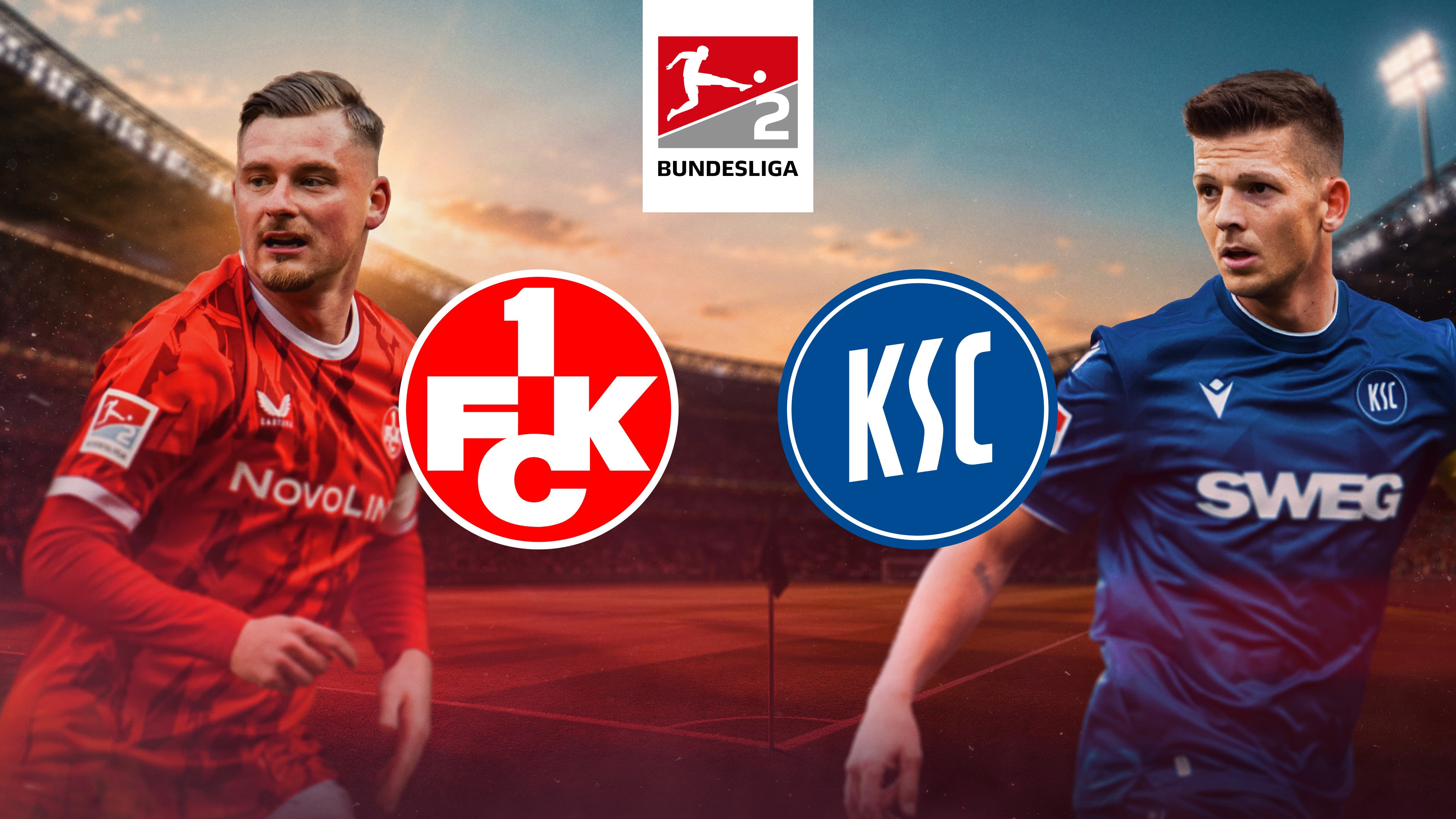 1. FC Kaiserslautern vs. Karlsruher SC