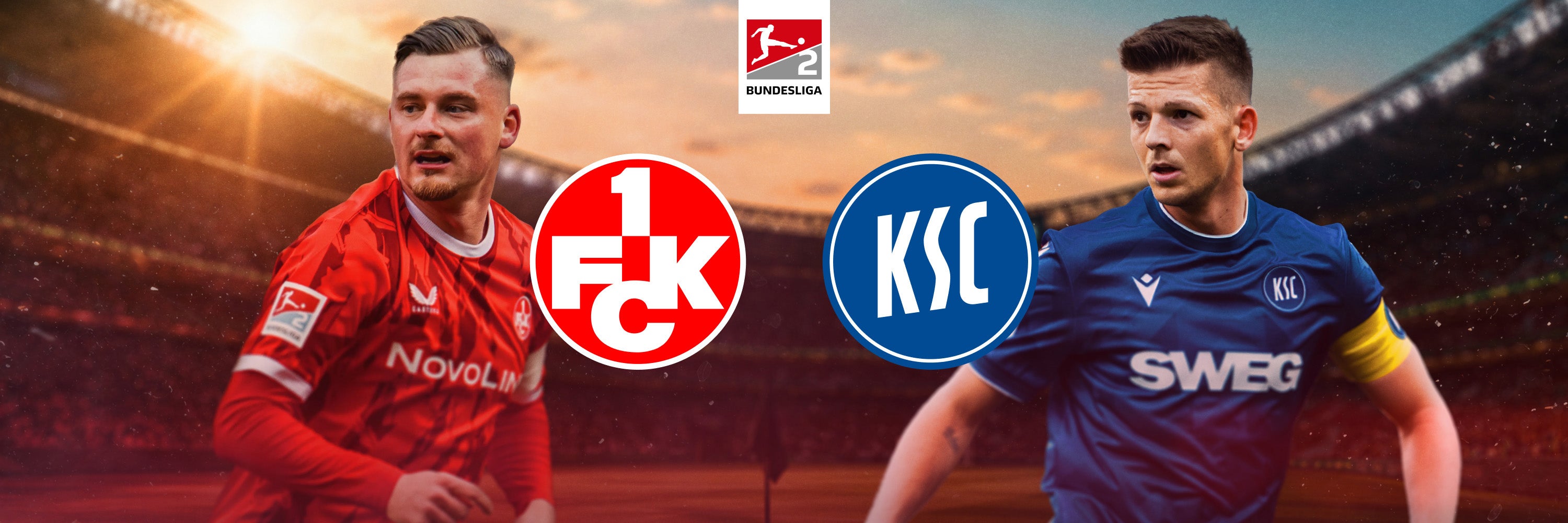 1. FC Kaiserslautern vs. Karlsruher SC