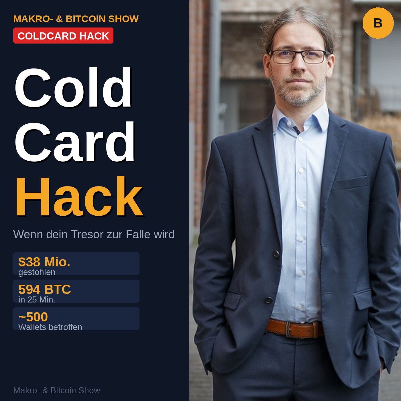ColdCard Hack – $38 Mio. Bitcoin gestohlen: Was du jetzt tun musst