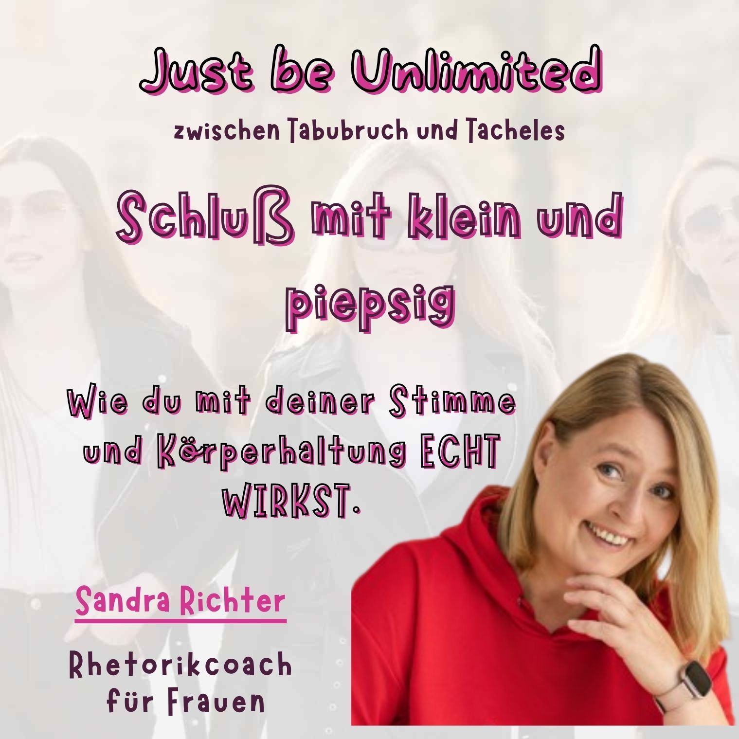 Schluss mit klein und piepsig!
