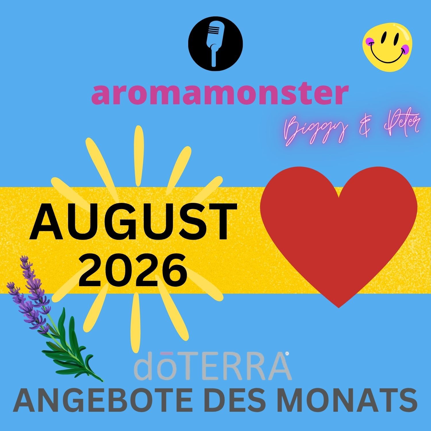 doTERRA - ANGEBOTE des Monats AUGUST 2026