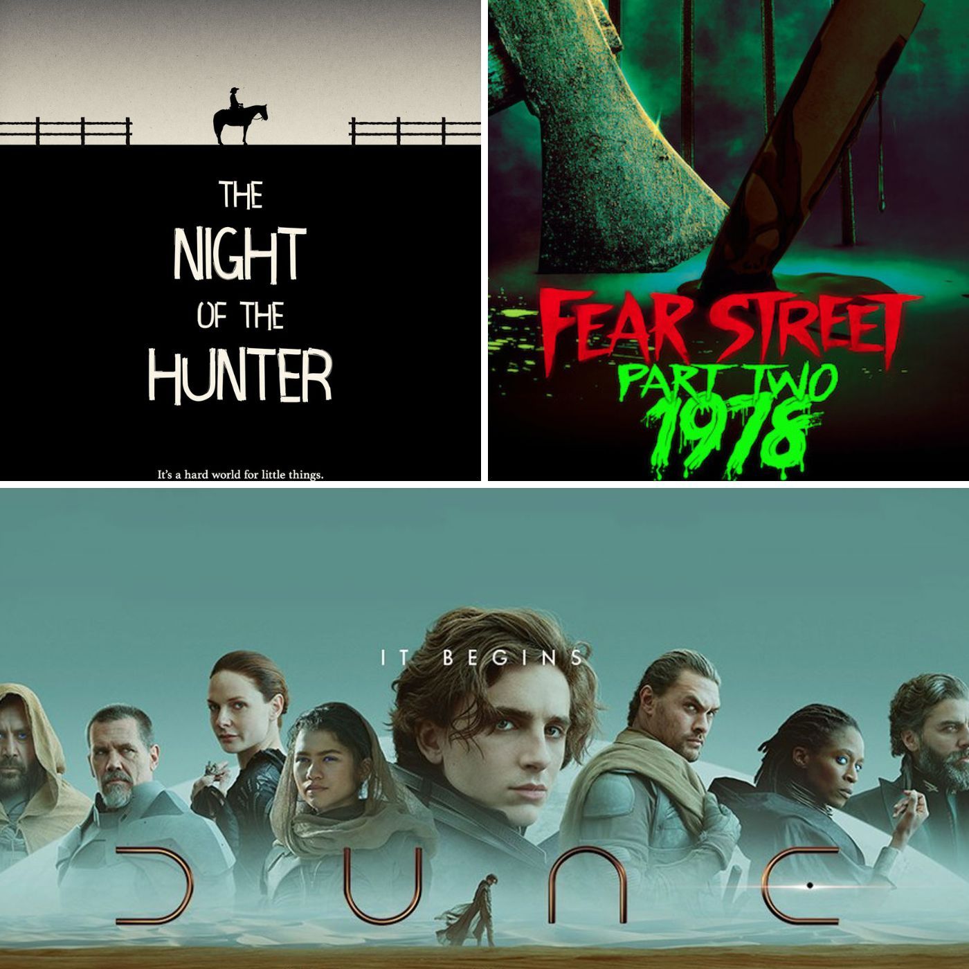 S01E12 - Die Nacht des Jägers, Fearstreet 1978, Dune (2021)