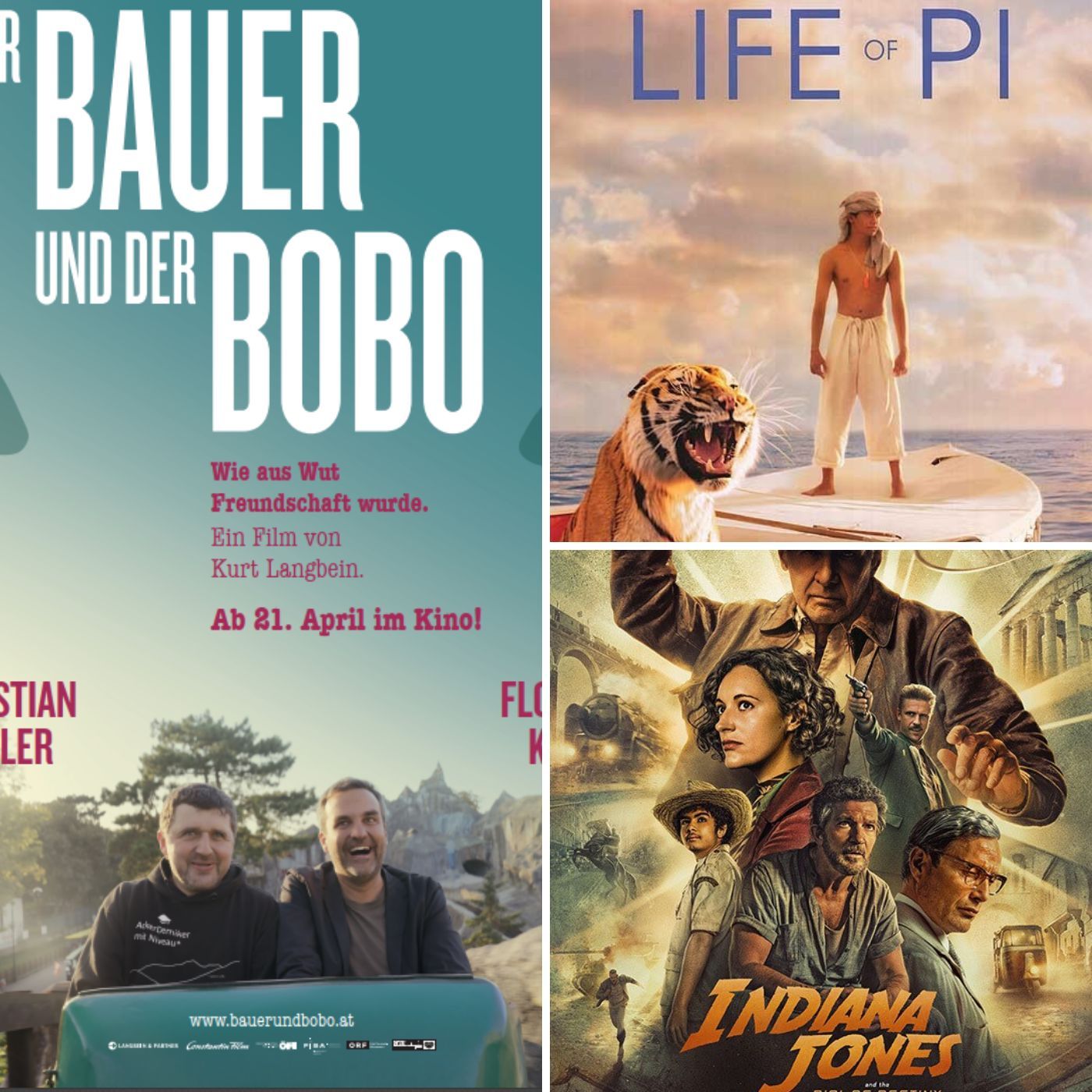 S01E02 - Life of Pi, Der Bauer und der Bobo, Indiana Jones 5