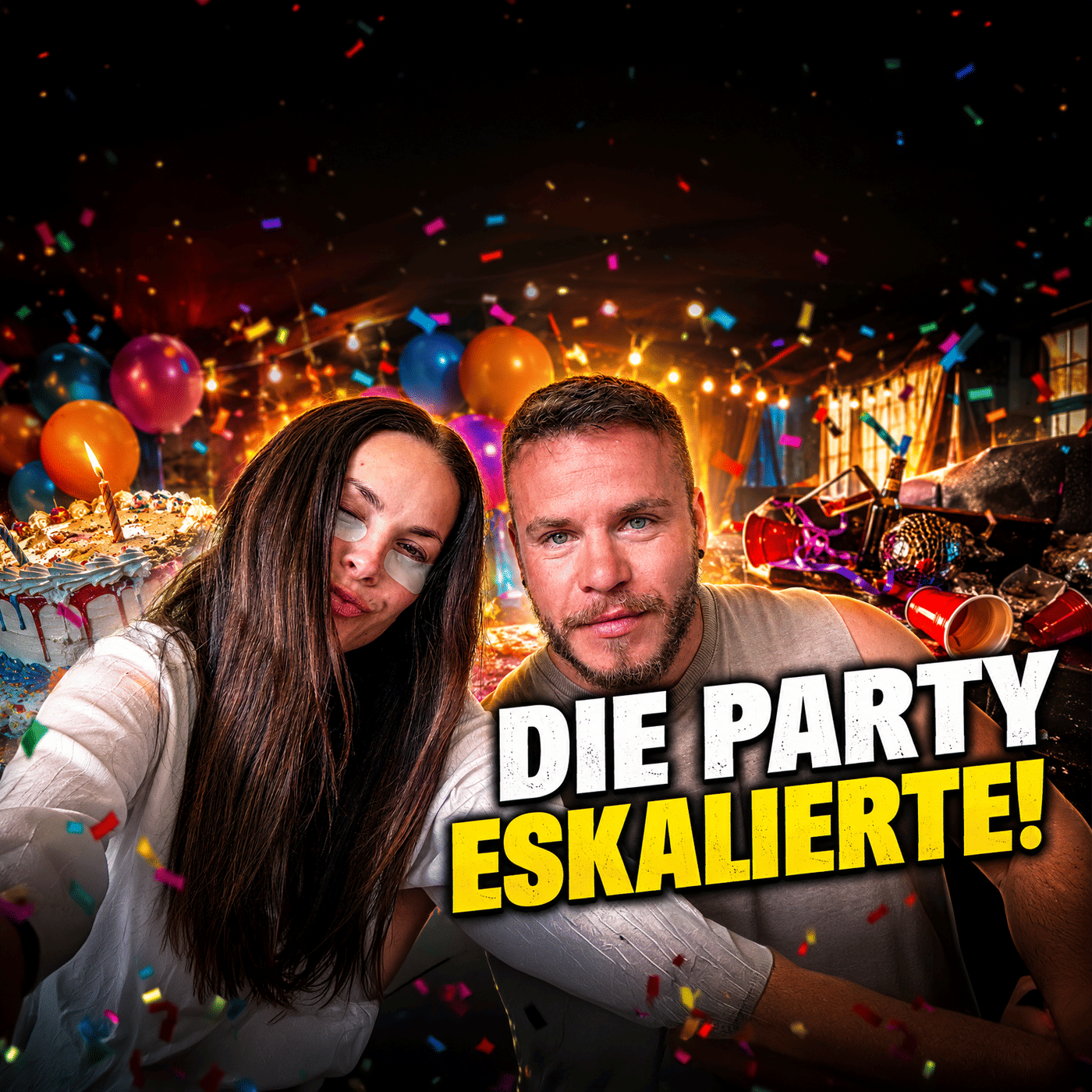 Diese Geburtstagsparty ist komplett eskaliert… UNGEFILTERT #viral #diemertens #podcast