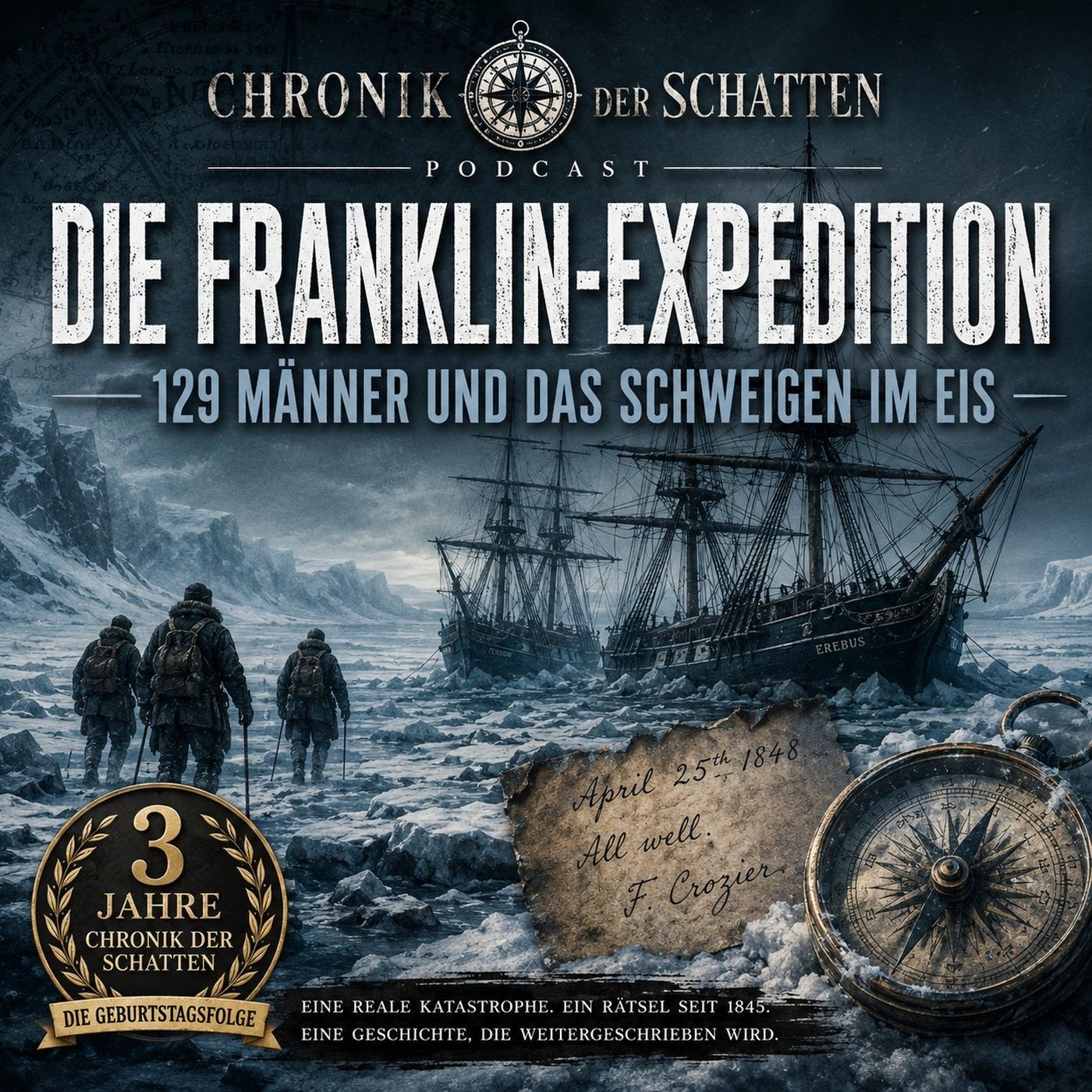 Die Franklin-Expedition – 129 Männer und das Schweigen im Eis