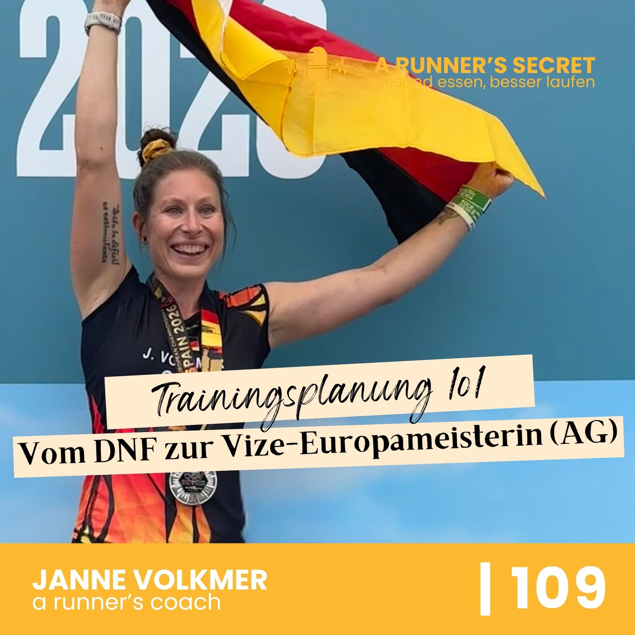 109 | Trainingsplanung 1o1: vom DNF zur Vize-Europameisterin (AG) im Obstacle Course Racing