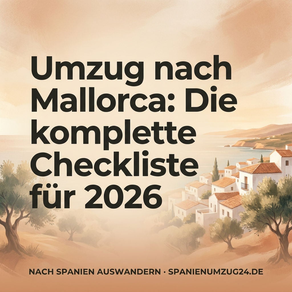 Umzug nach Mallorca: Die komplette Checkliste für 2026