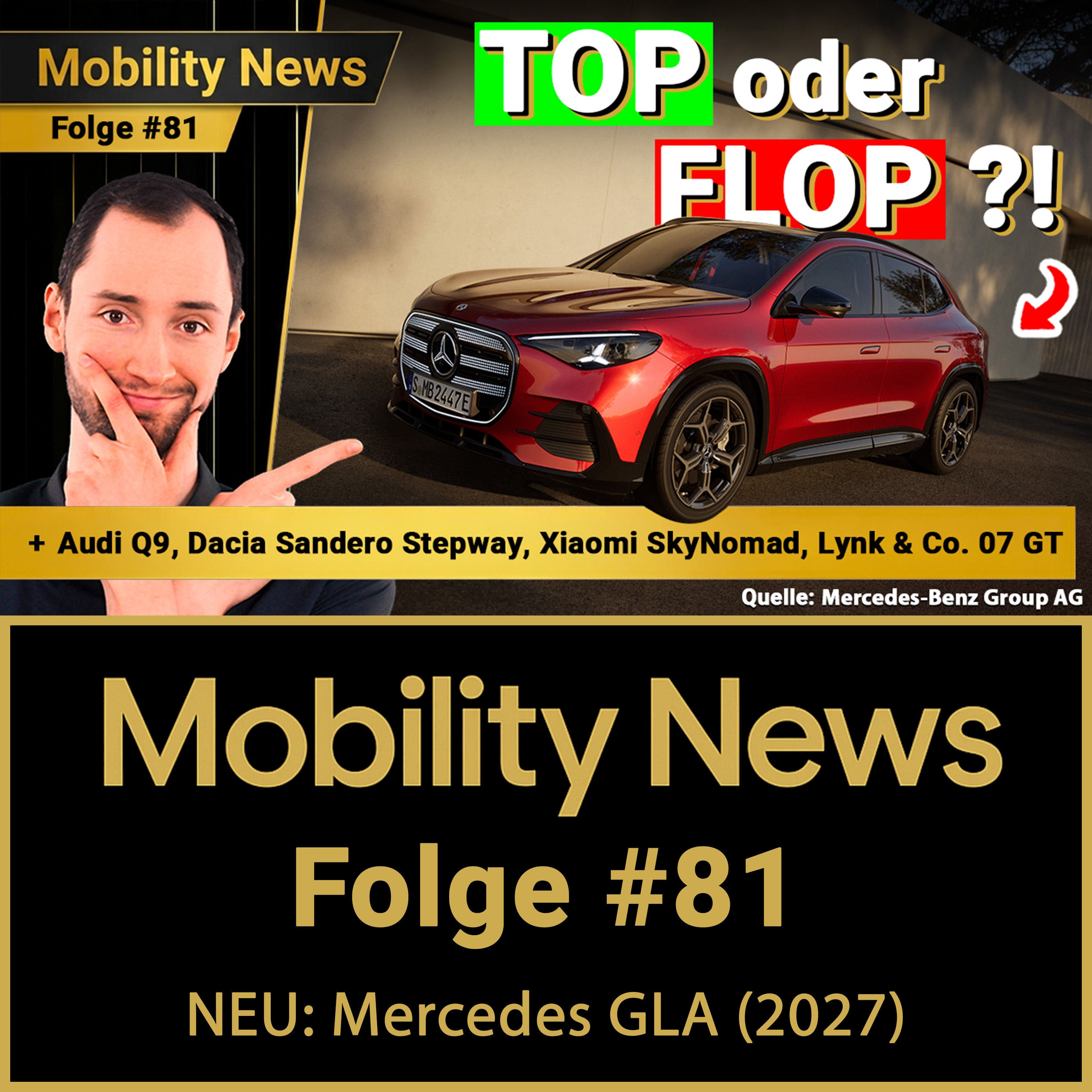 UNTER 50.000 EURO! Ist das DER Durchbruch für Mercedes im Massenmarkt? GLA 2027 | Mobility News #81