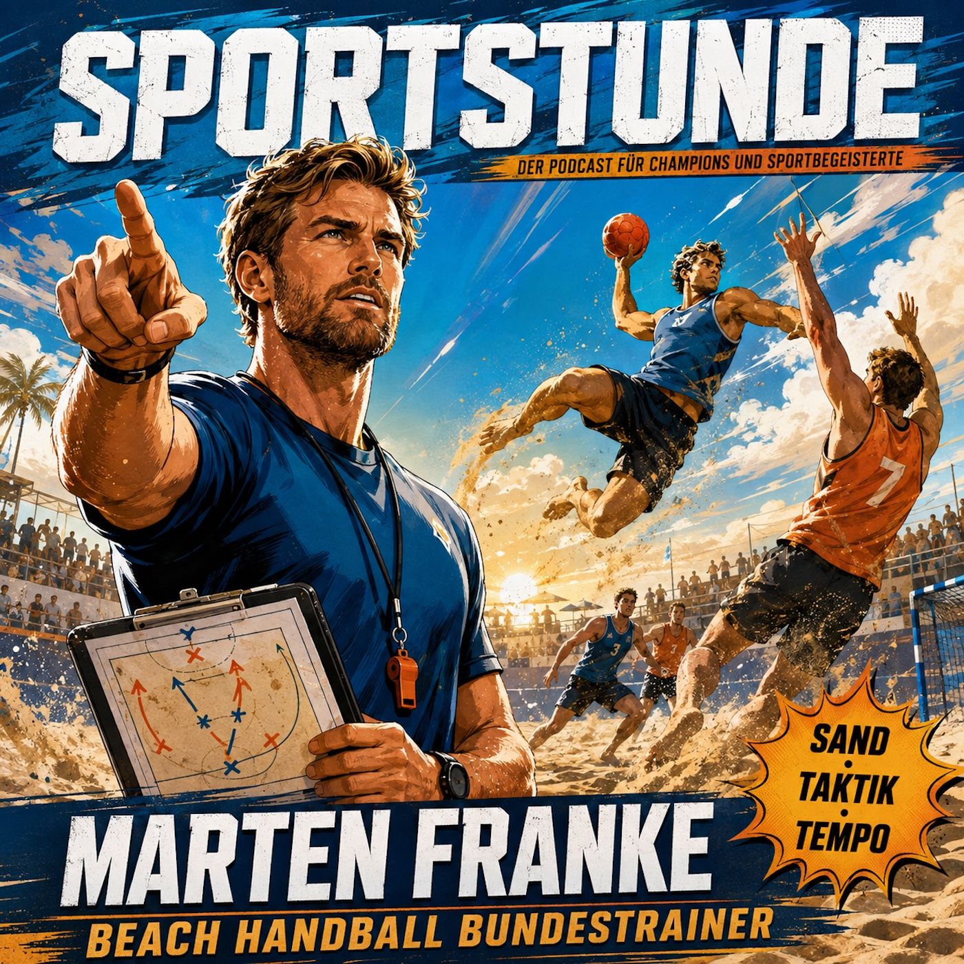 Weltmeister, Visionär, Weltenbummler – Beachhandball-Bundestrainer Marten Franke über Gold, die Cook Islands und die Zukunft des Sports