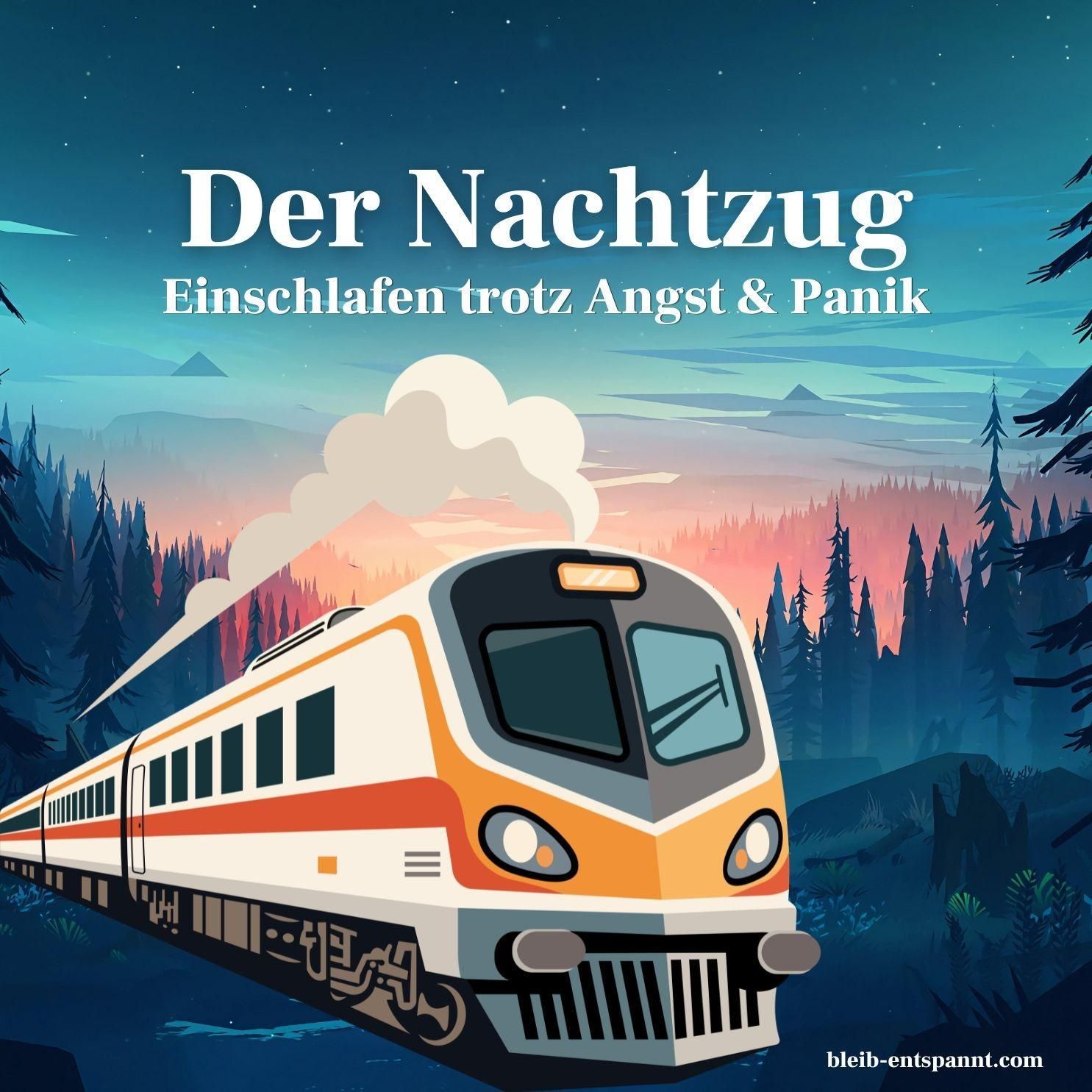 Meditation gegen Angst zum Einschlafen für Erwachsene - Der Nachtzug - Meditation bei Angst und Depression