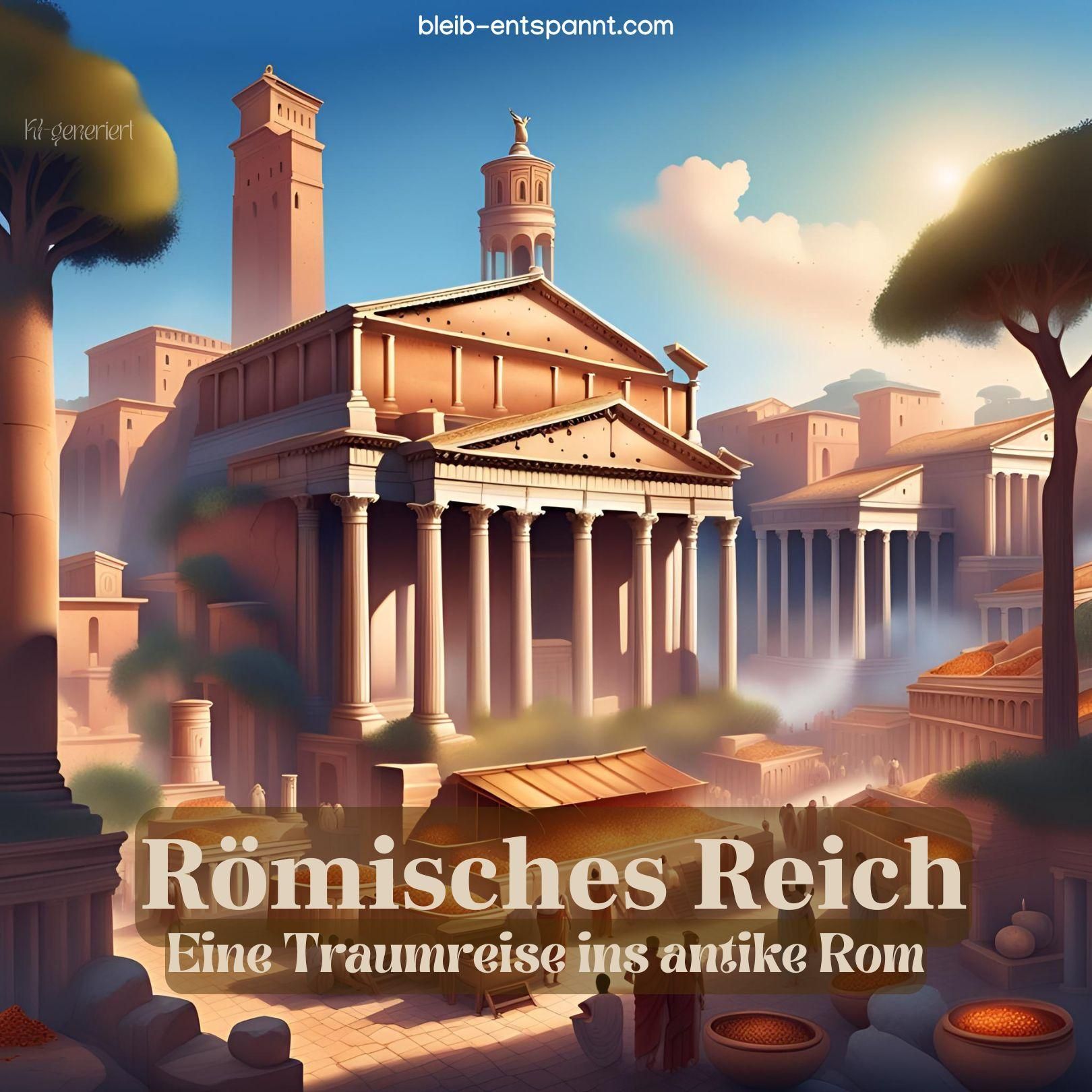 Traumreise ins antike Rom für Kinder & Erwachsene - Römisches Reich - Geschichte über das alte Rom