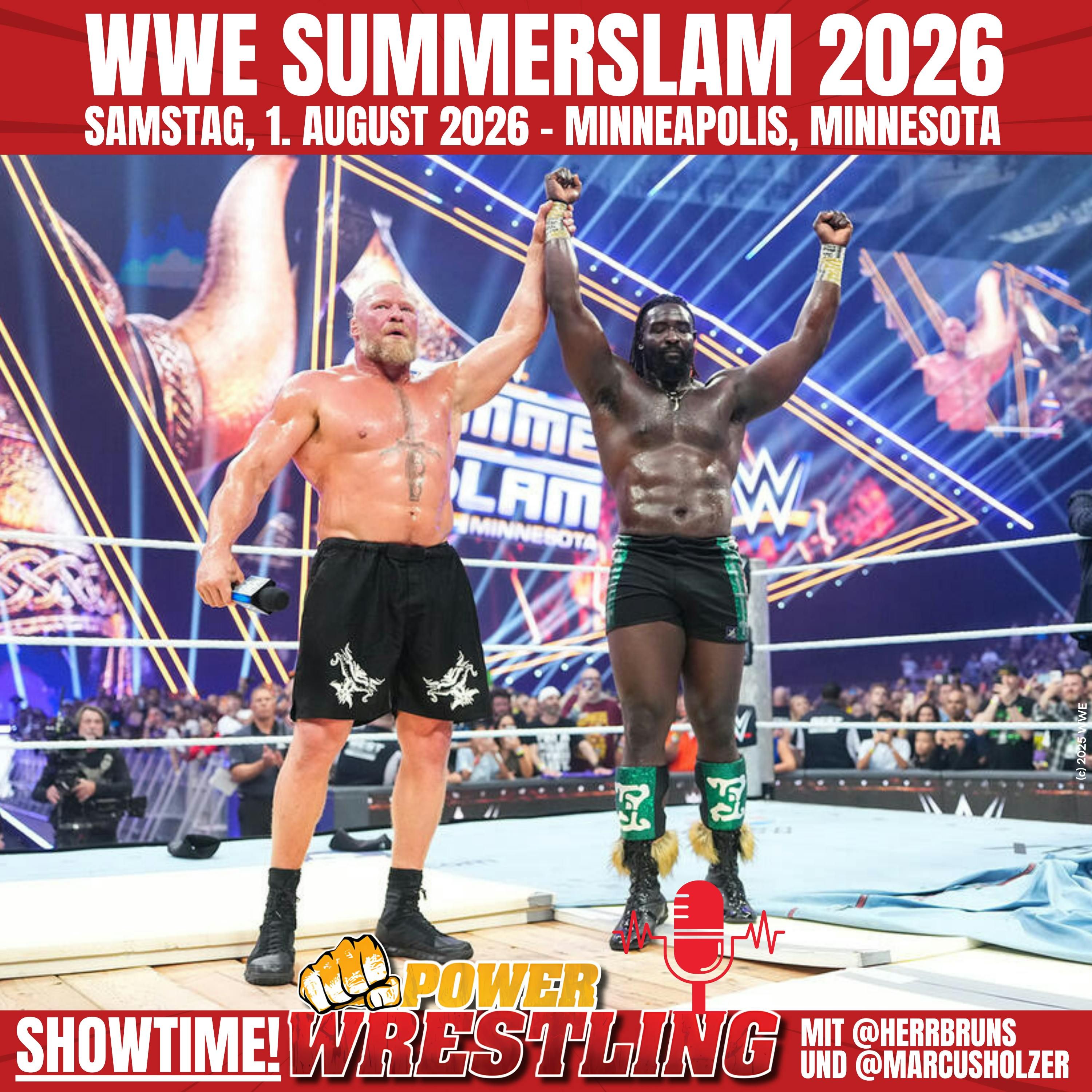 WWE SummerSlam (1.8.26) REVIEW: Lesnars Fackelübergabe! Ortons Rückkehr! Bella-Turn! Tops & Flops!