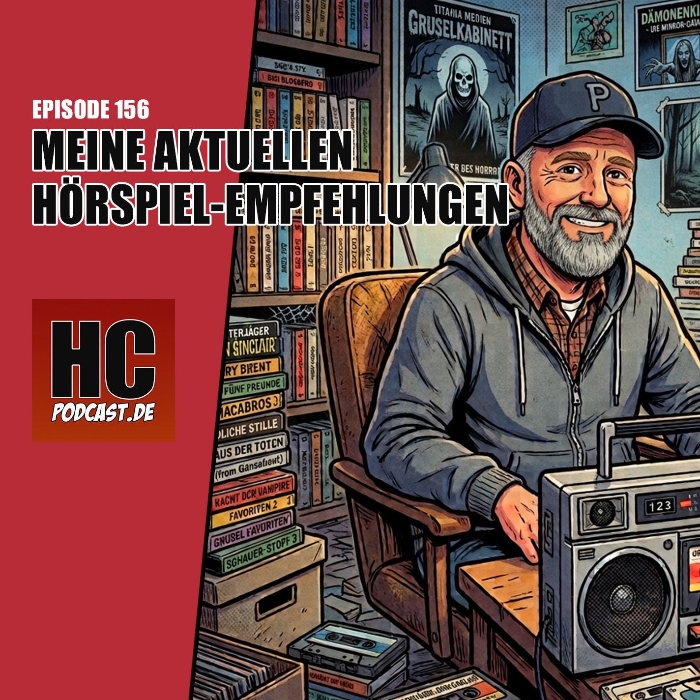 Episode 156: Meine aktuellen Hörspiel-Empfehlungen