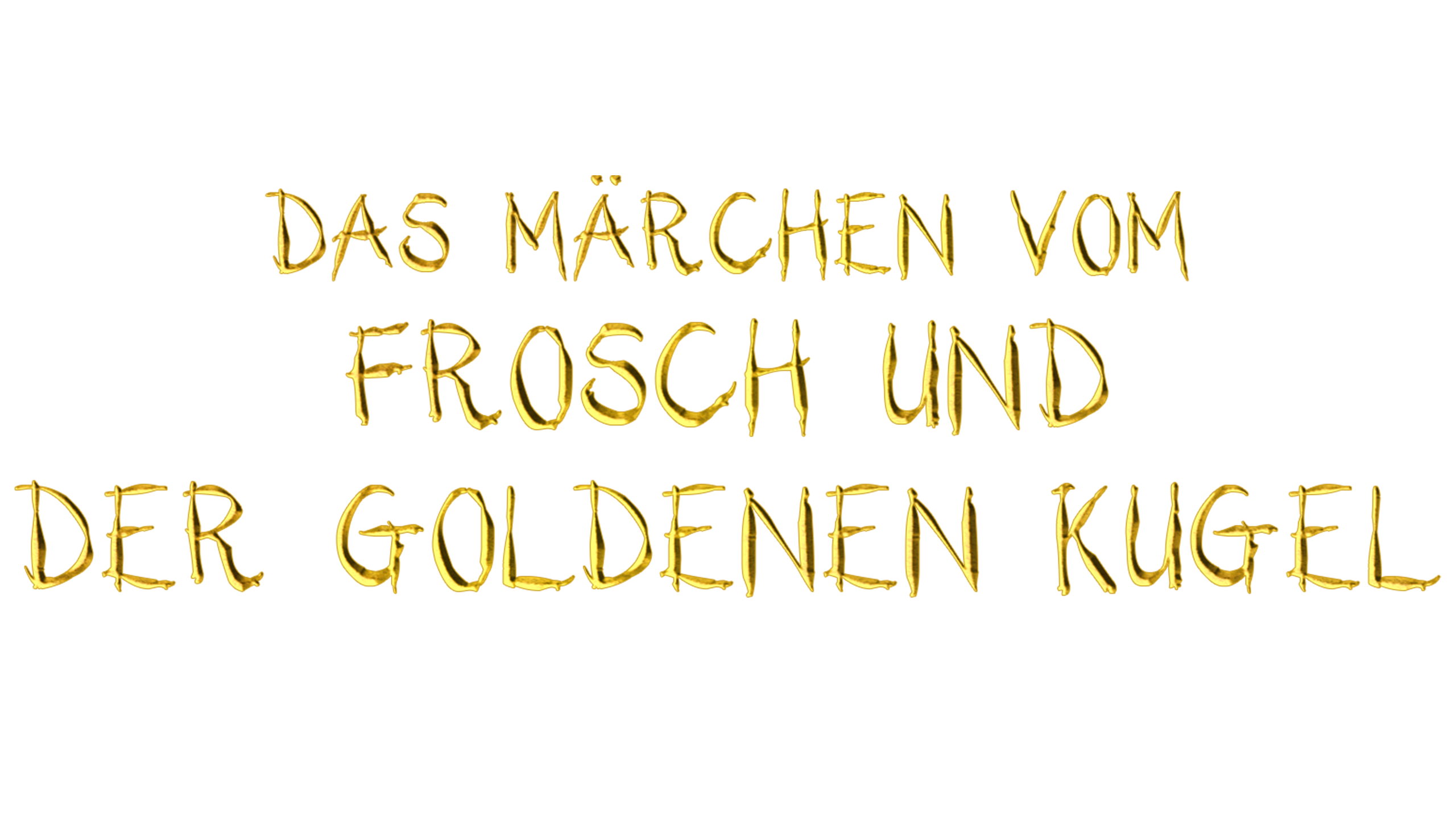 Das Märchen vom Frosch und der goldenen Kugel