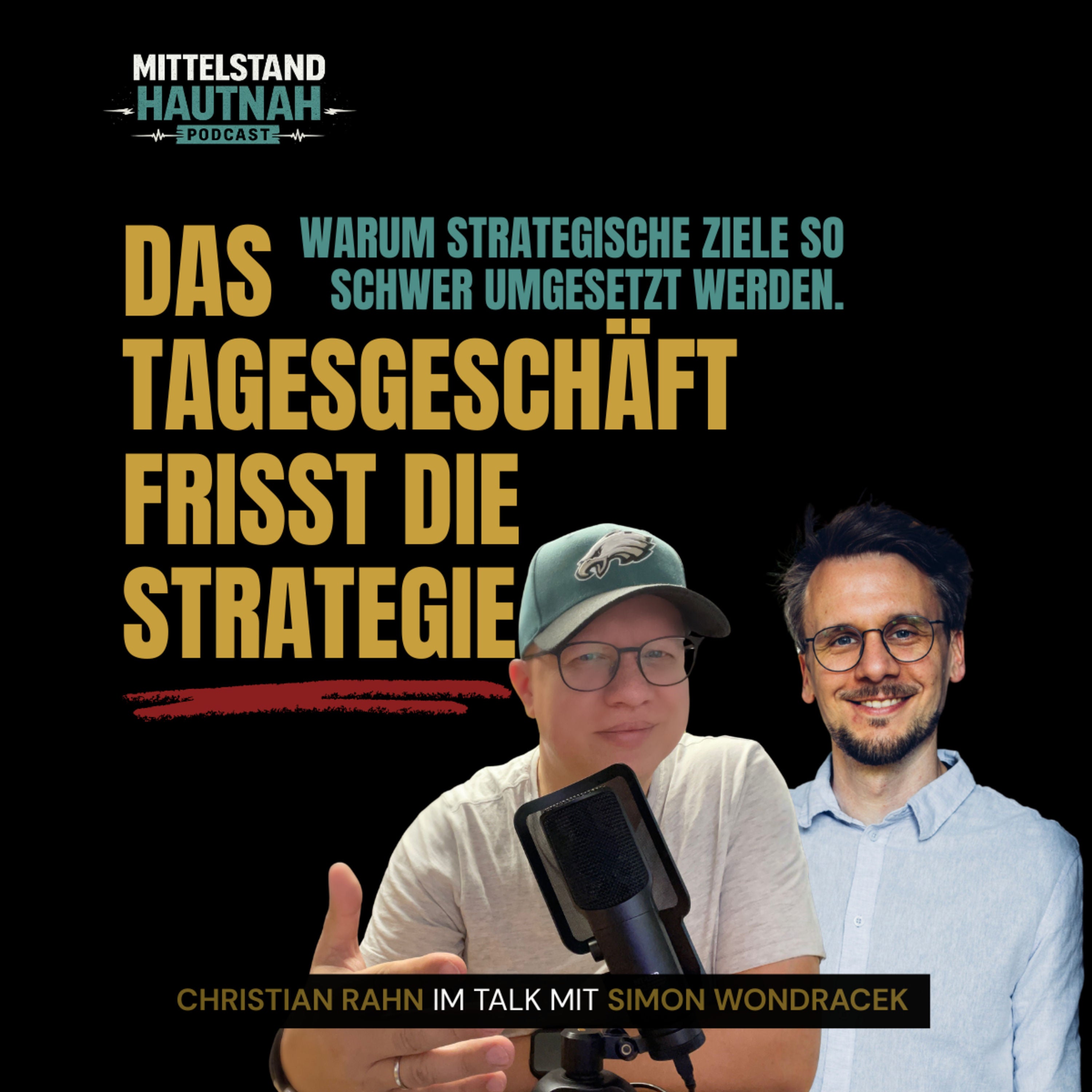 Das Tagesgeschäft frisst die Strategie - Warum strategische Ziele so schwer umgesetzt werden.
