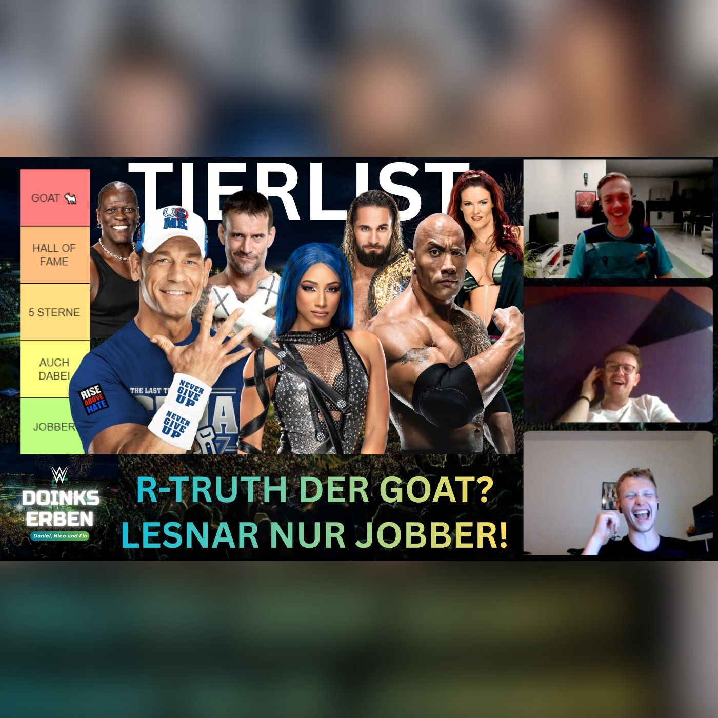 #45 VON JOBBER BIS GOAT🐐 | WWE WRESTLER TIERLIST