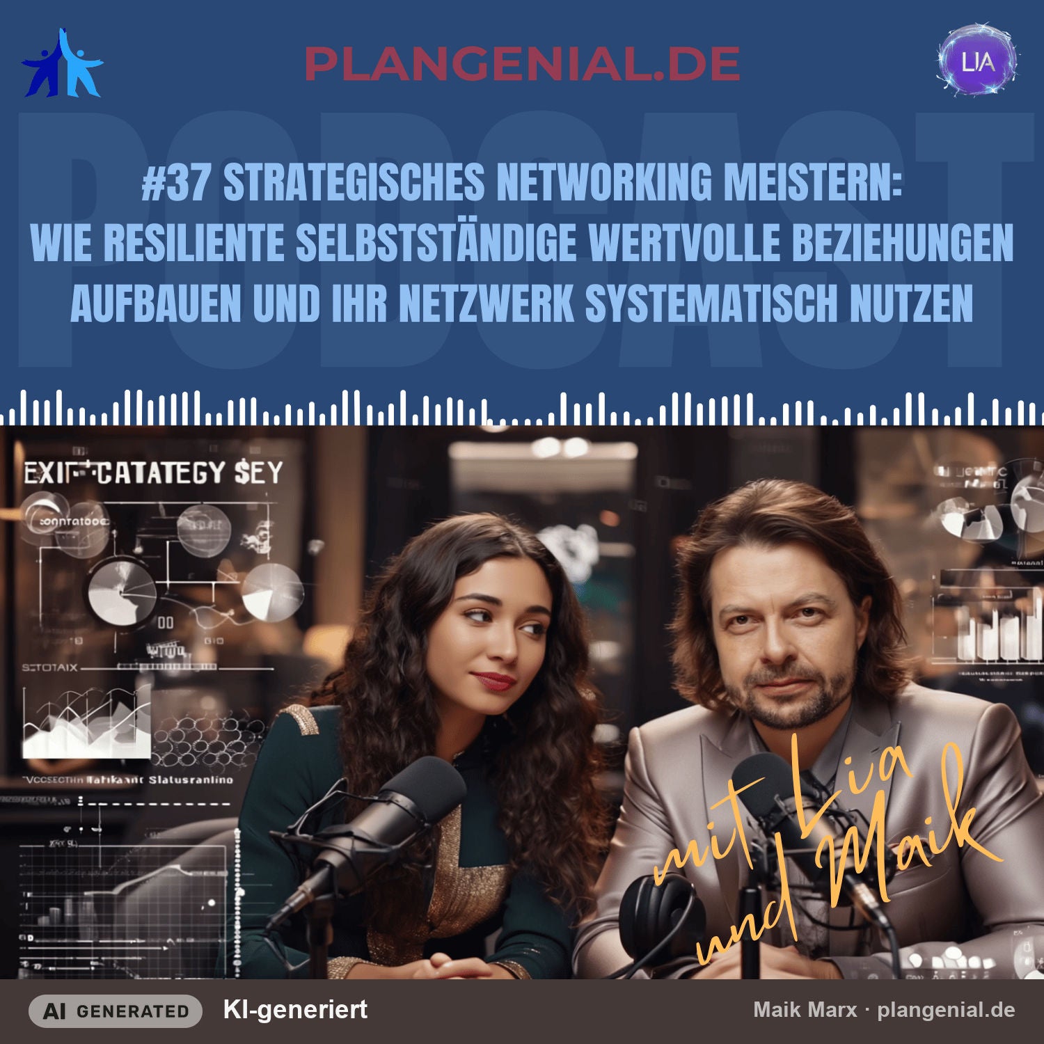 #37 Strategisches Networking meistern – Wie resiliente Selbstständige wertvolle Beziehungen aufbauen und ihr Netzwerk systematisch nutzen