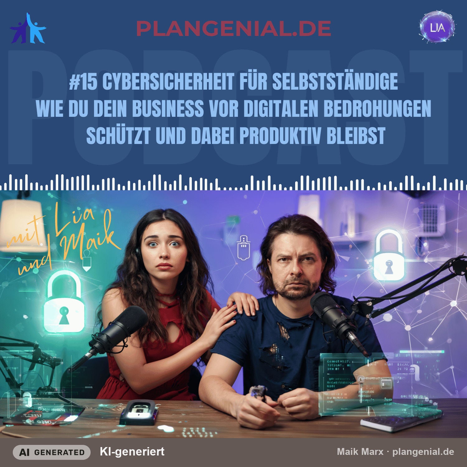 #15 Cybersicherheit für Selbstständige – Wie du dein Business vor digitalen Bedrohungen schützt und dabei produktiv bleibst