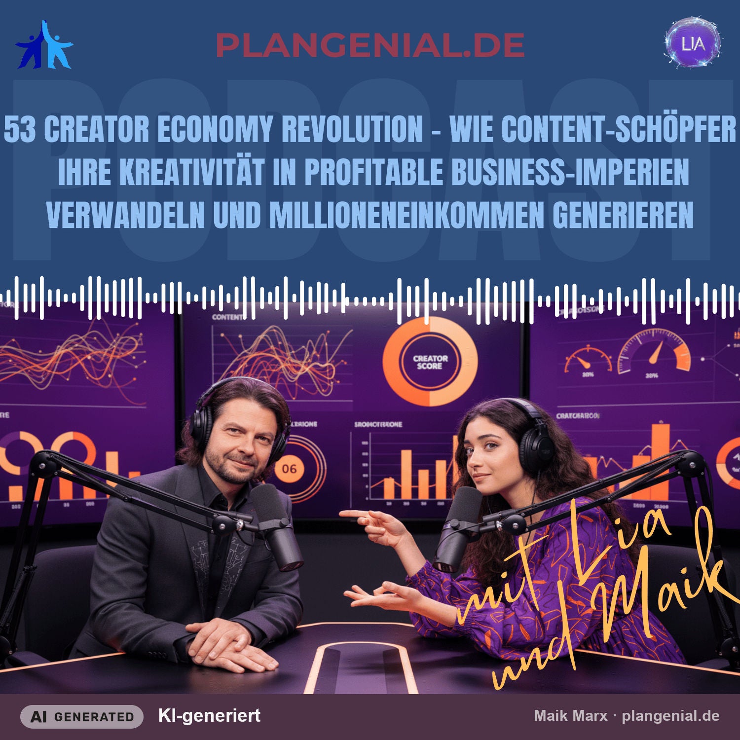 #53 Creator Economy Revolution – Wie Content Schöpfer ihre Kreativität in profitable Business Imperien verwandeln und Millioneneinkommen generiere
