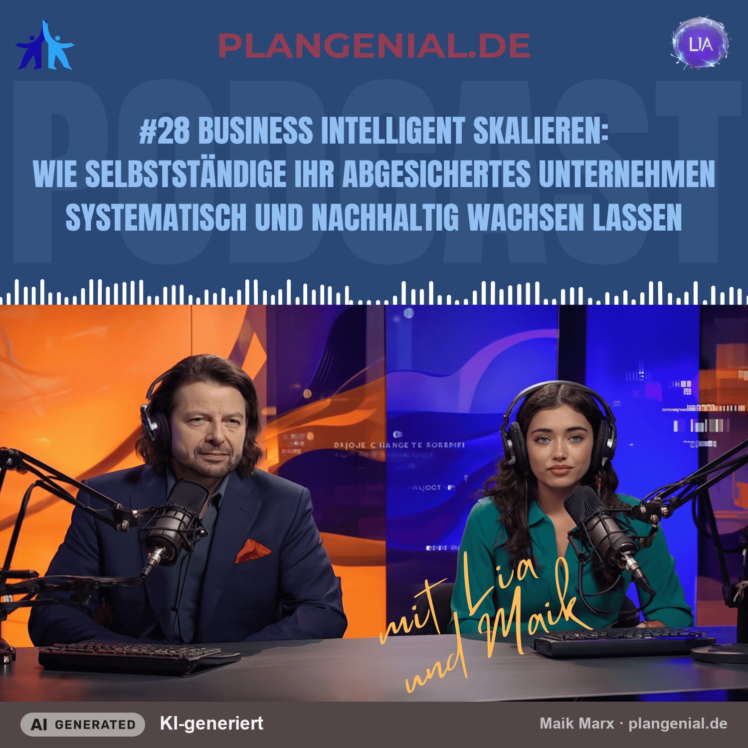 #28 Business intelligent skalieren – Wie Selbstständige ihr abgesichertes Unternehmen systematisch und nachhaltig wachsen lassen