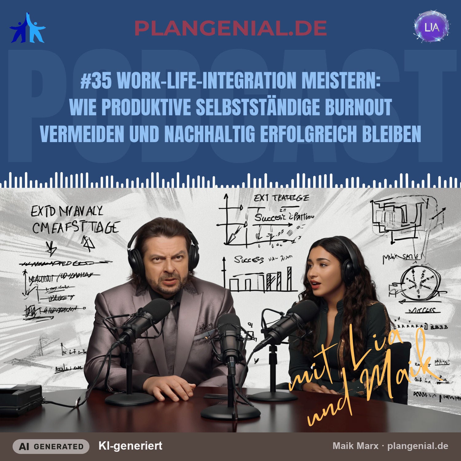 #35 Work Life Integration meistern – Wie produktive Selbstständige Burnout vermeiden und nachhaltig erfolgreich bleiben