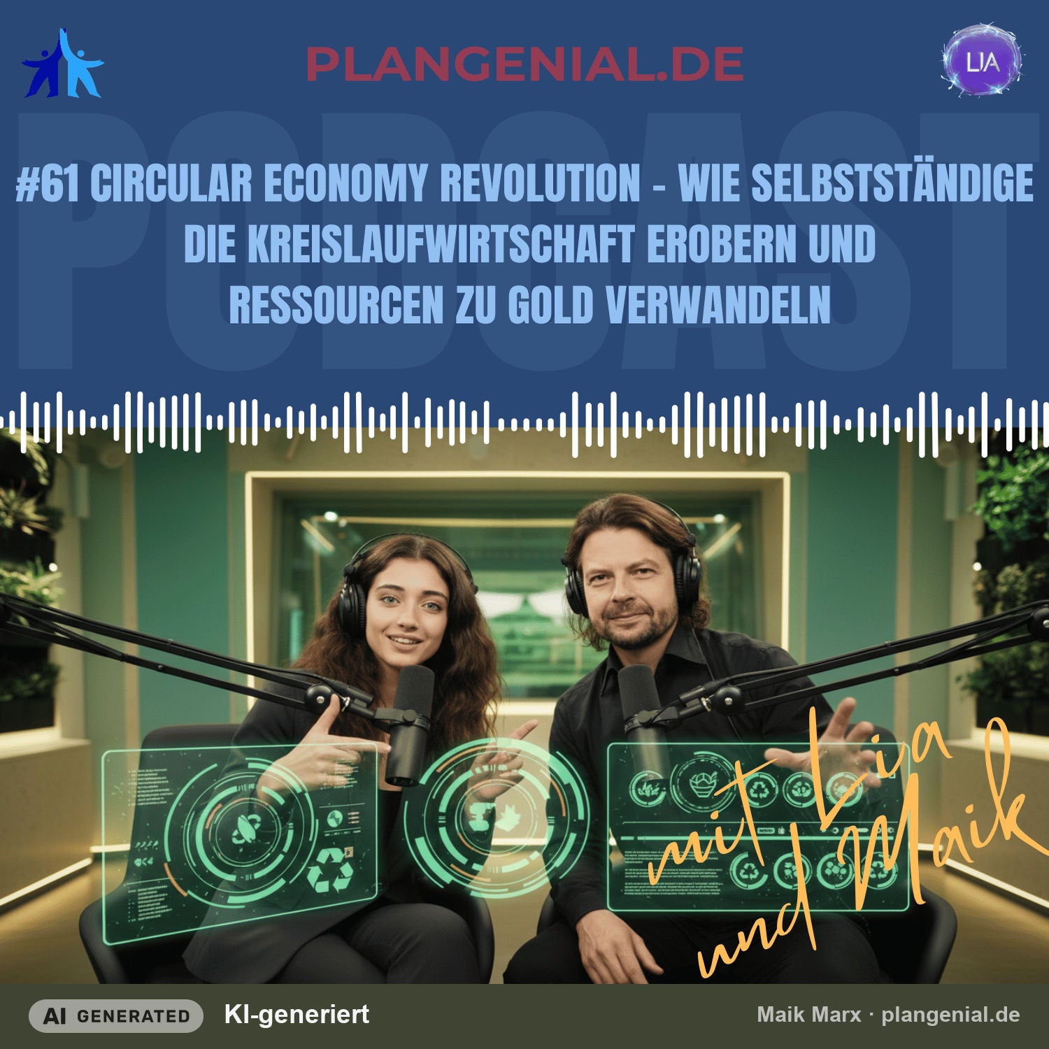 #61 Circular Economy Revolution – Wie Selbstständige die Kreislaufwirtschaft erobern und Ressourcen zu Gold verwandeln
