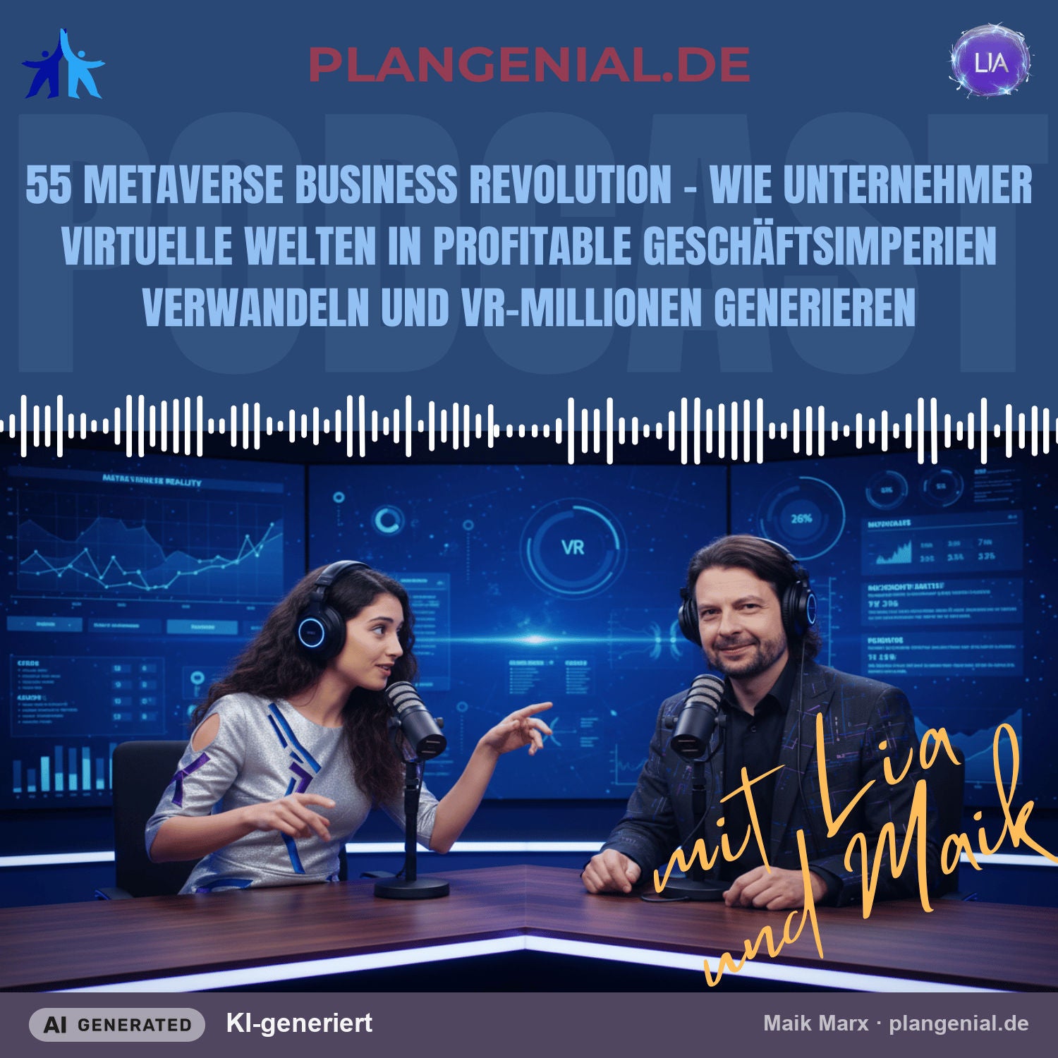 #55 Metaverse Business Revolution – Wie Unternehmer virtuelle Welten in profitable Geschäftsimperien verwandeln und VR Millionen generieren
