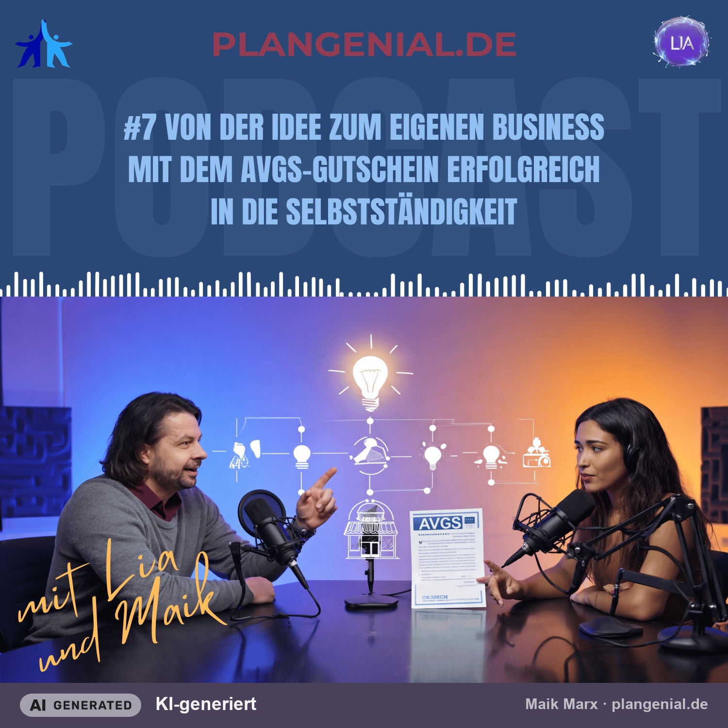 #7 Von der Idee zum eigenen Business – Mit dem AVGS-Gutschein erfolgreich in die Selbstständigkeit